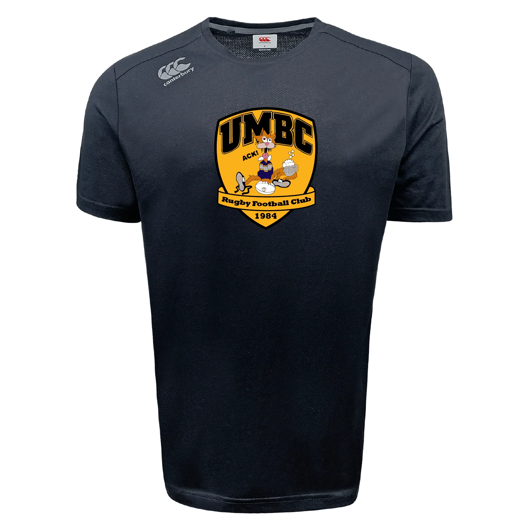 University of Maryland Baltimore County Rugby Tempo Vapodri T-Shirt by Canterbury
