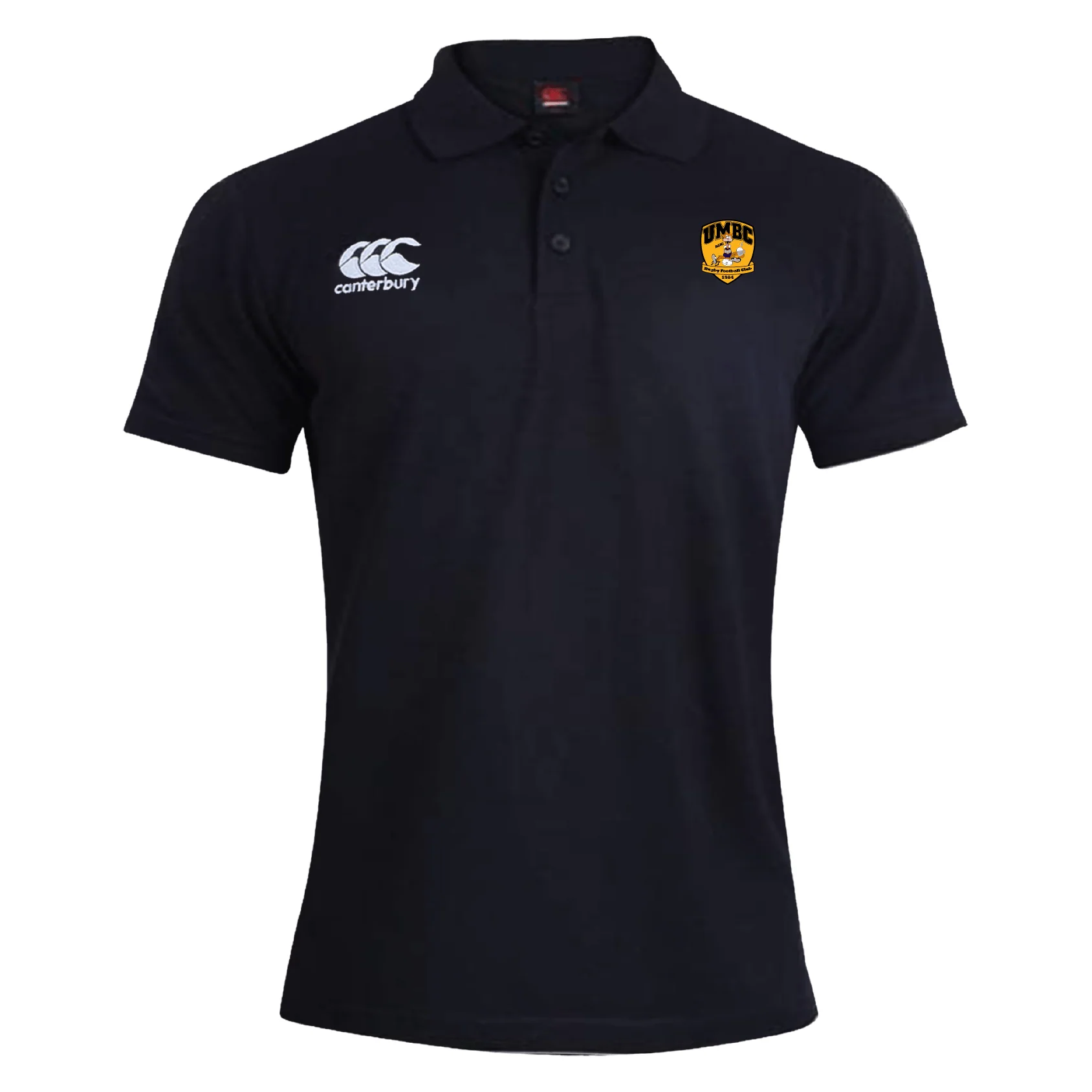 University of Maryland Baltimore County Rugby Waimak Polo by Canterbury