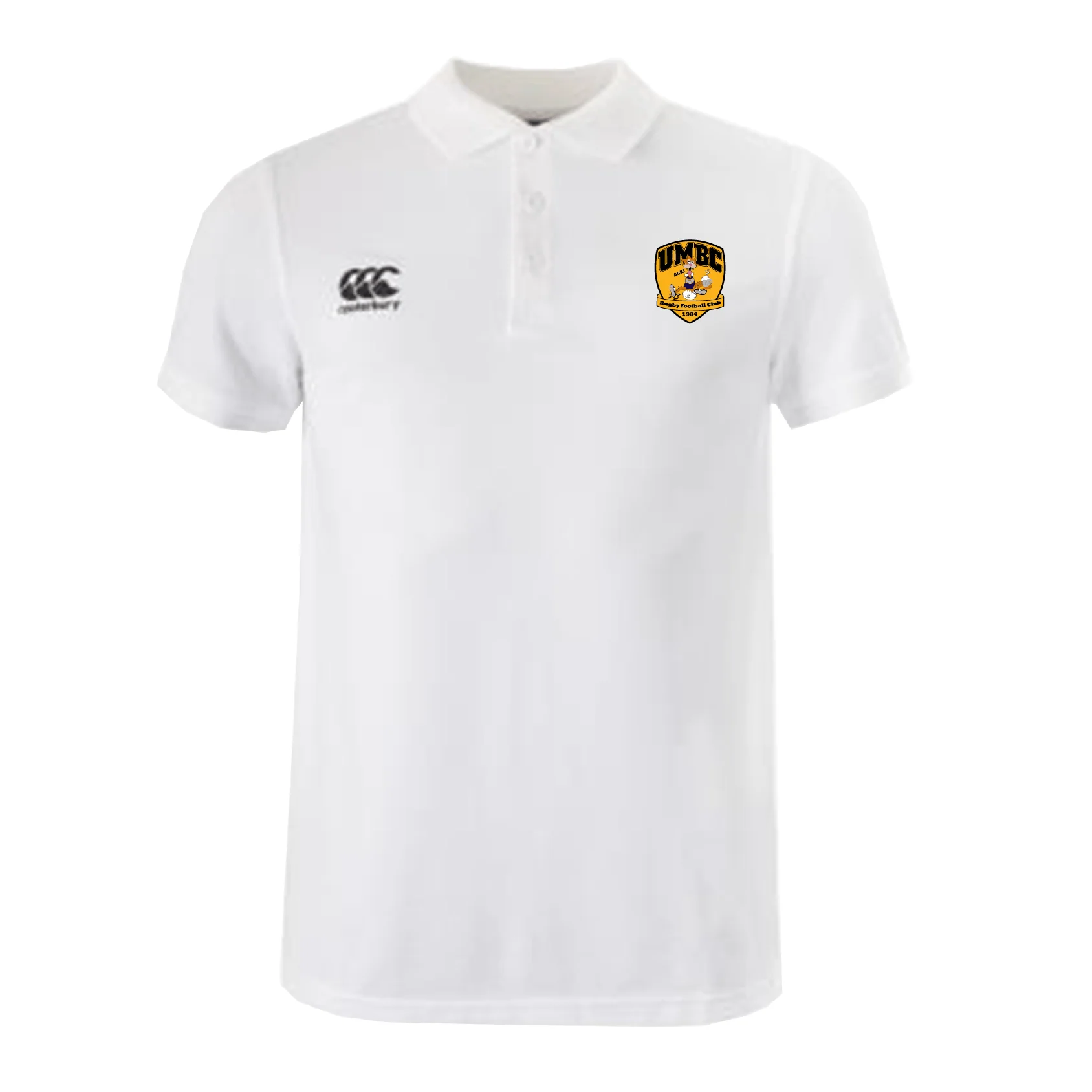 University of Maryland Baltimore County Rugby Waimak Polo by Canterbury - Image 3