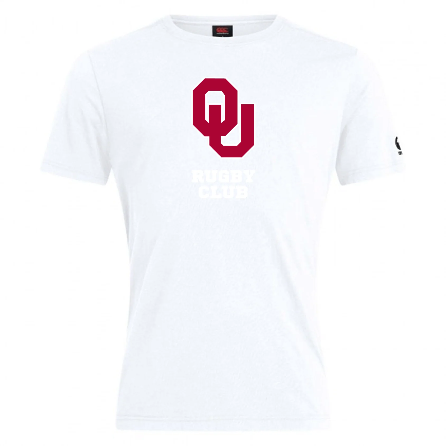 University of Oklahoma Women Club Plain Tee by Canterbury - Image 2