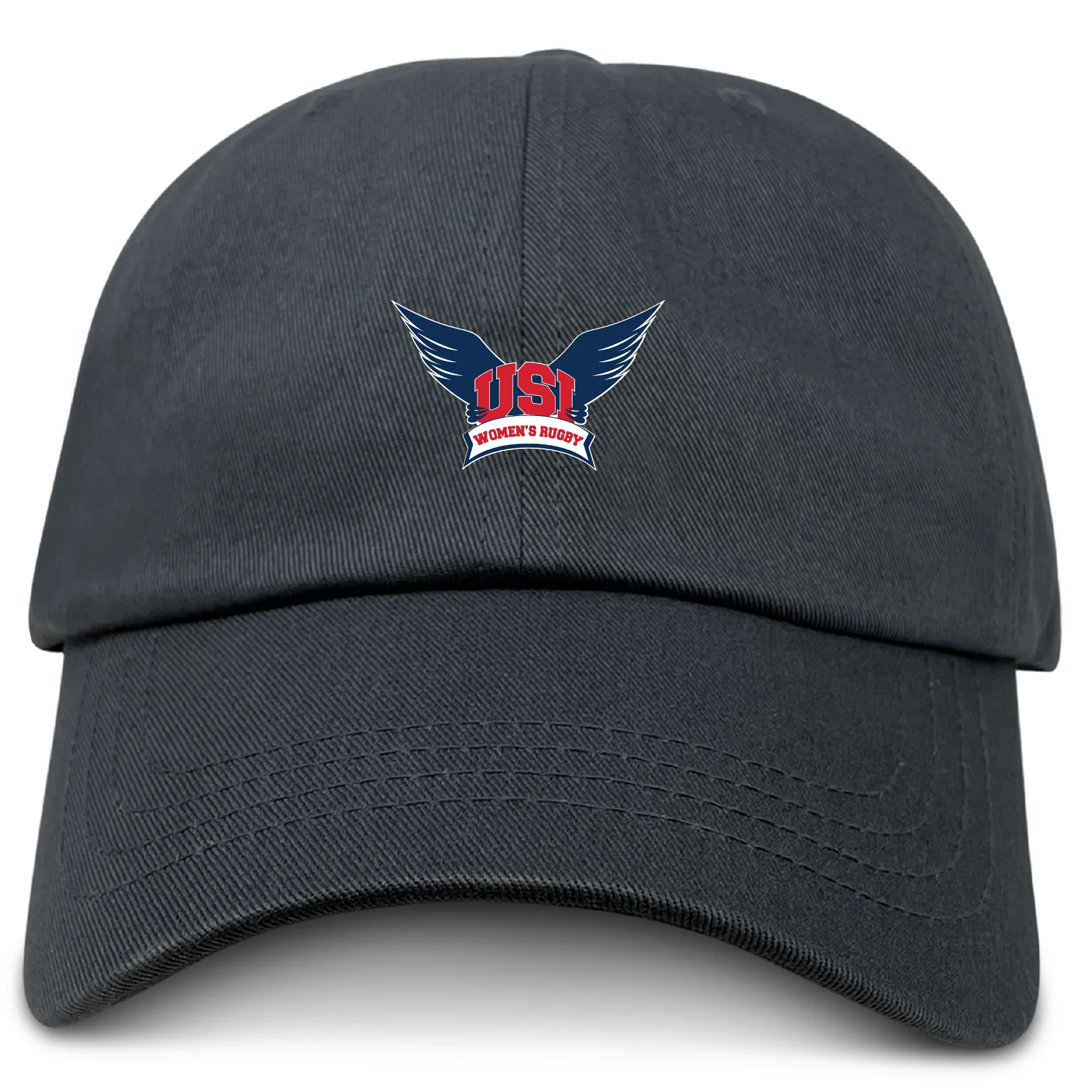 University of Southern Indiana Women Adult Low-Profile Cotton Twill Dad Cap - Image 2