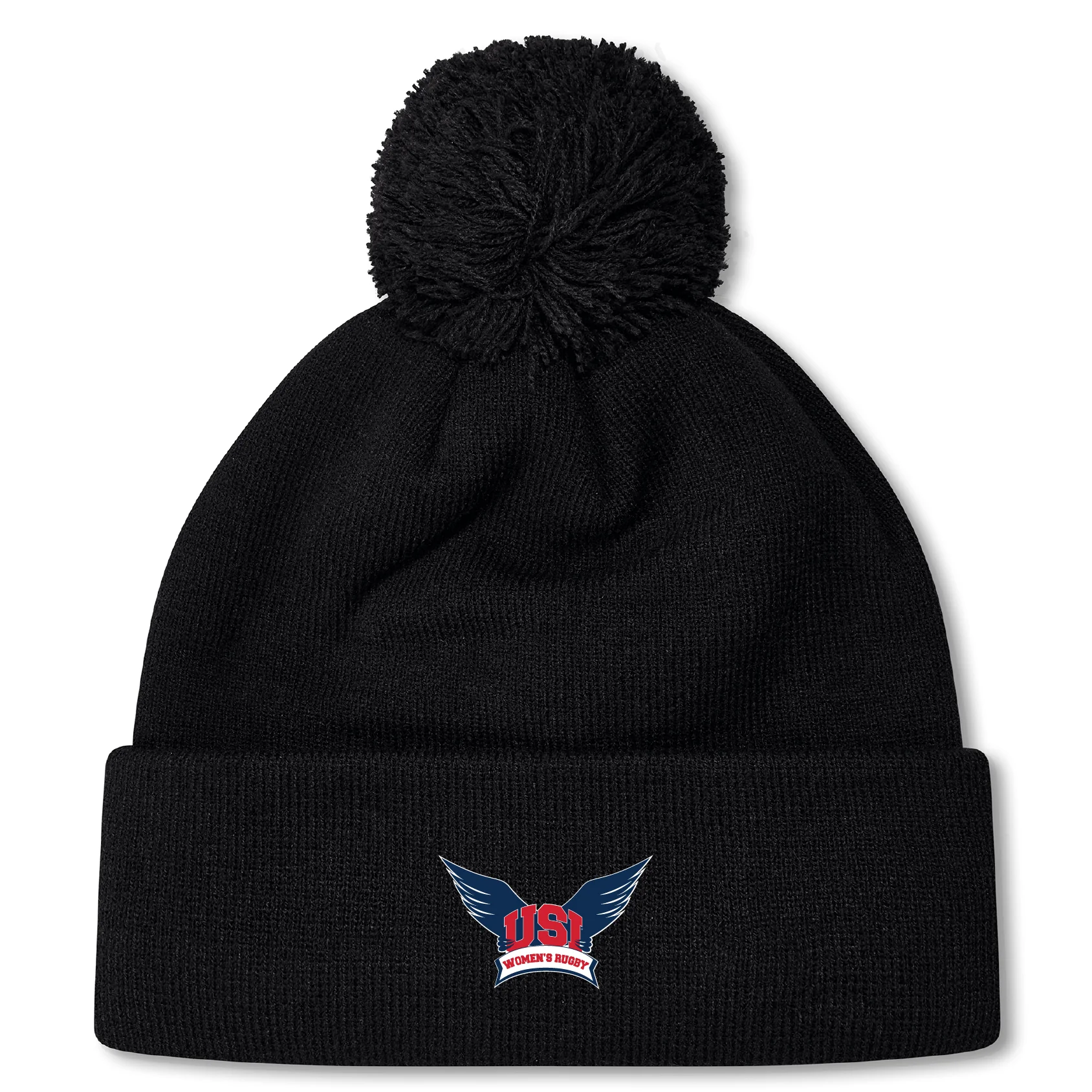 University of Southern Indiana Women Pom Pom Beanie by Canterbury