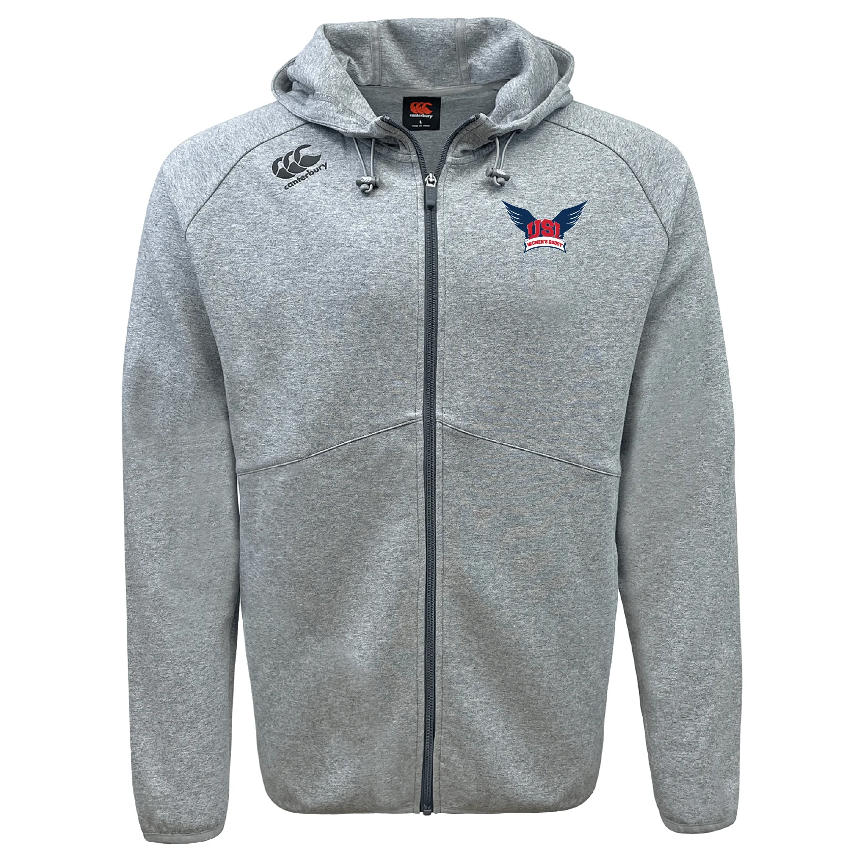 University of Southern Indiana Women Tempo Vapodri Full-Zip Hoodie by Canterbury - Image 2