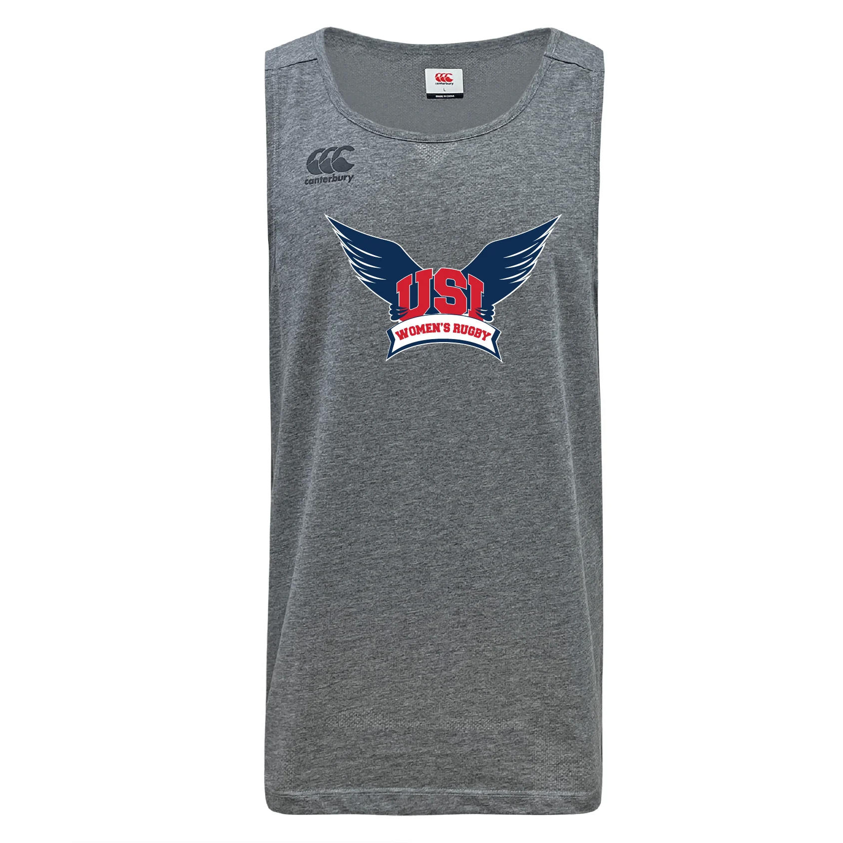 University of Southern Indiana Women Tempo Vapodri Singlet by Canterbury - Image 2