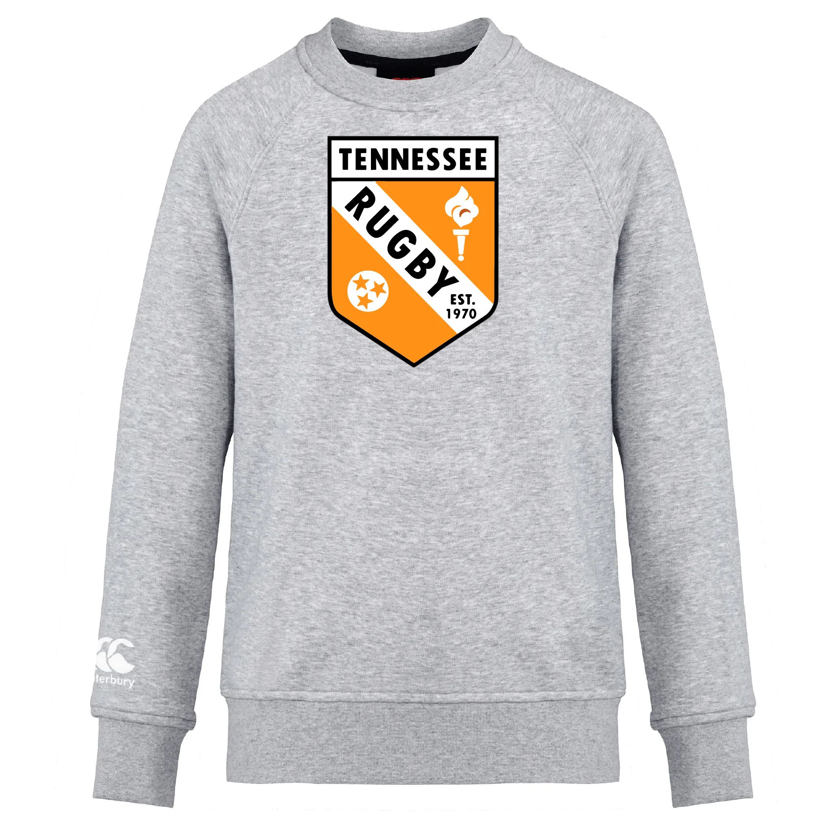 University of Tennessee Club Crew Sweatshirt by Canterbury - Image 2