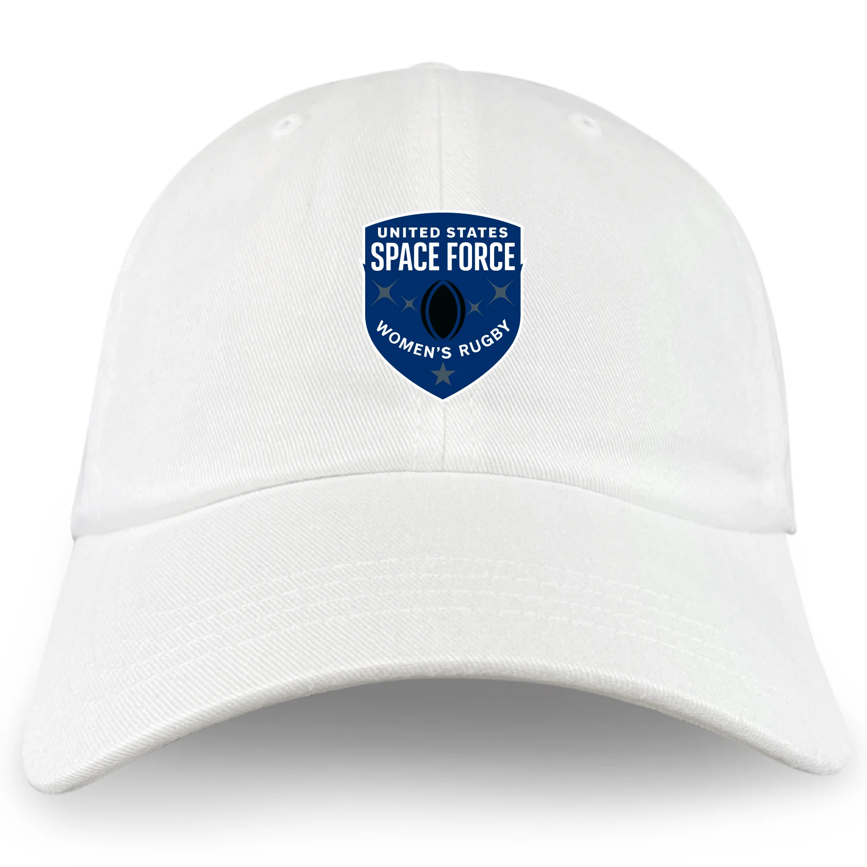 US Space Force Women's Rugby Adult Low-Profile Cotton Twill Dad Cap - Image 2