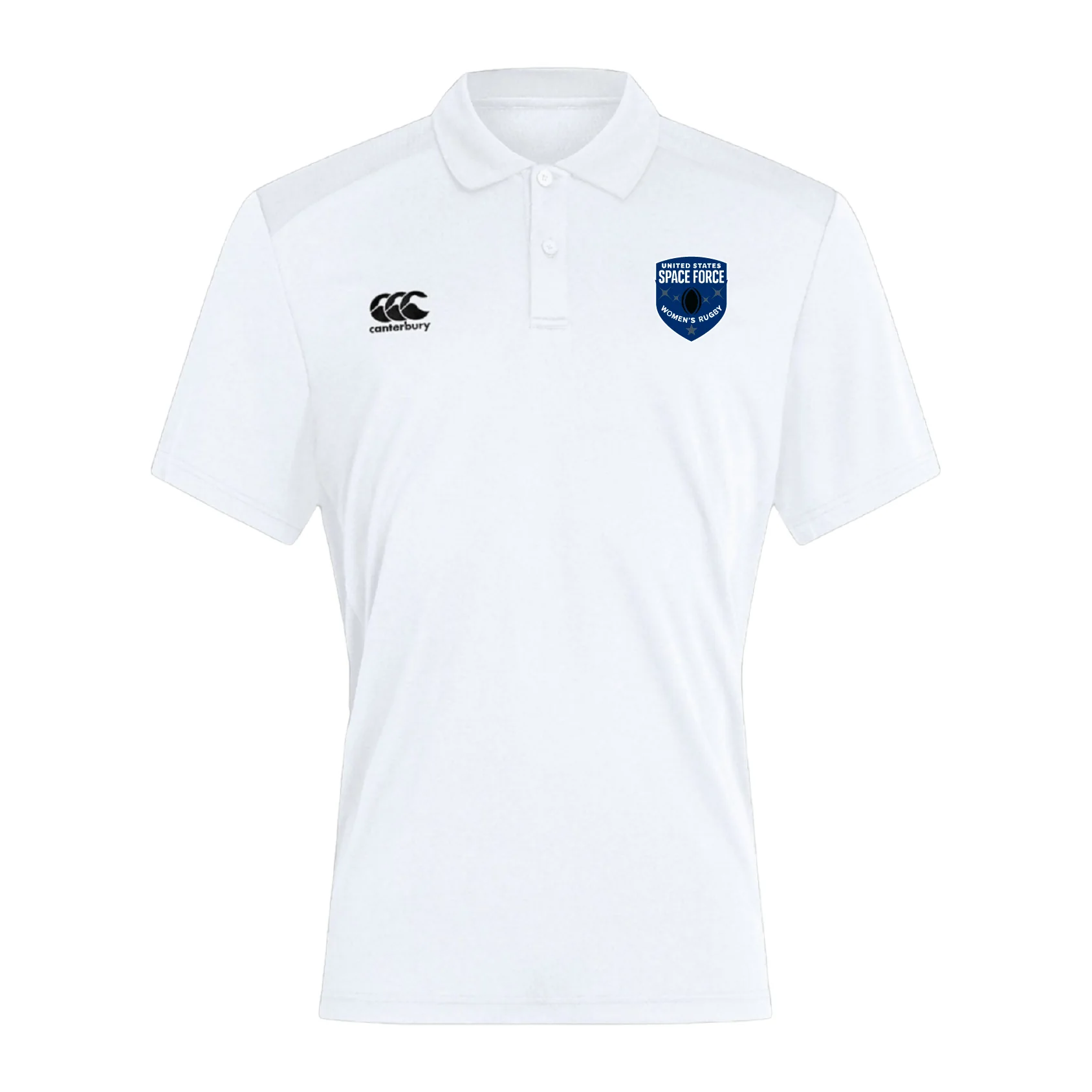 US Space Force Women's Rugby Club Dry Polo by Canterbury - Image 2