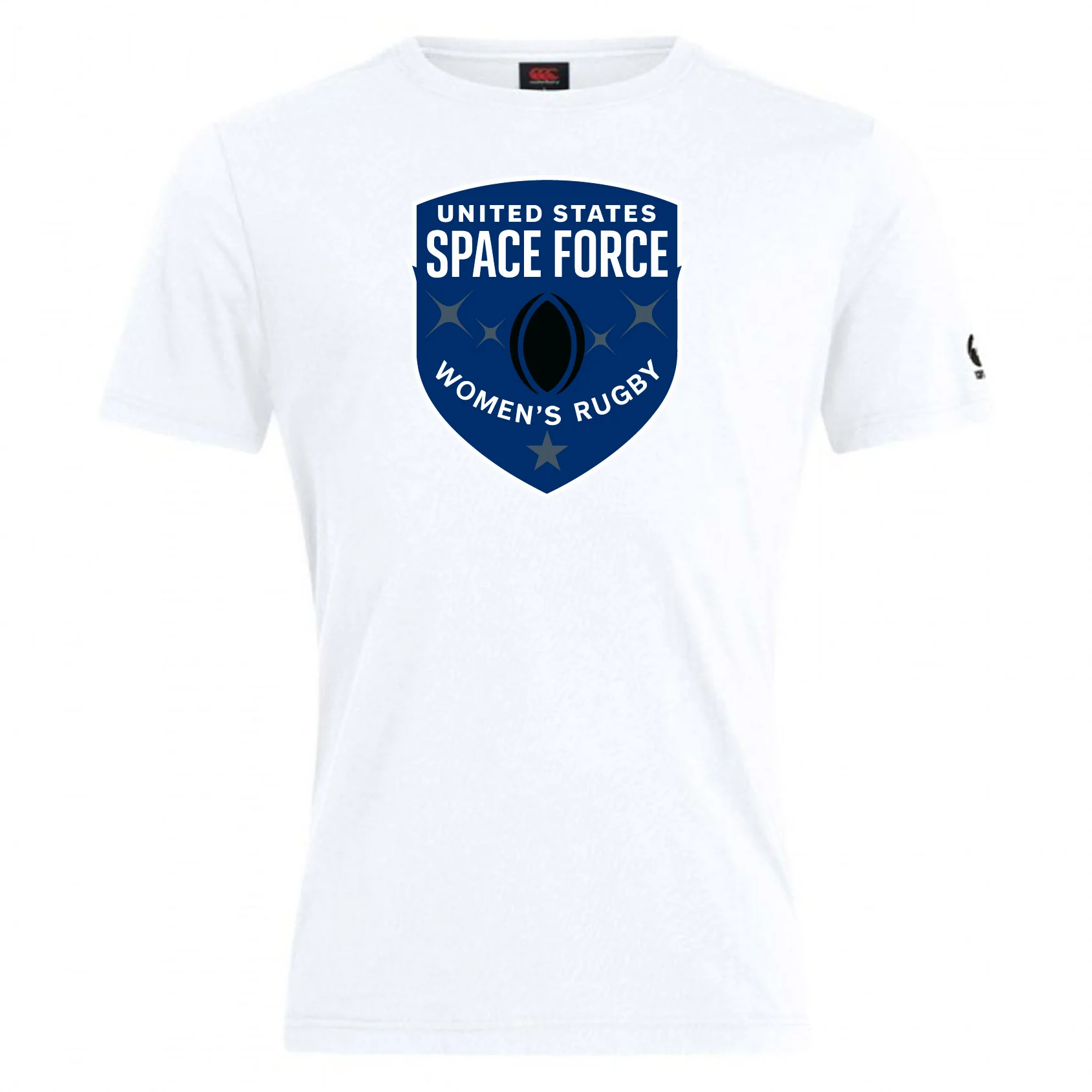 US Space Force Women's Rugby Club Plain Tee by Canterbury - Image 2