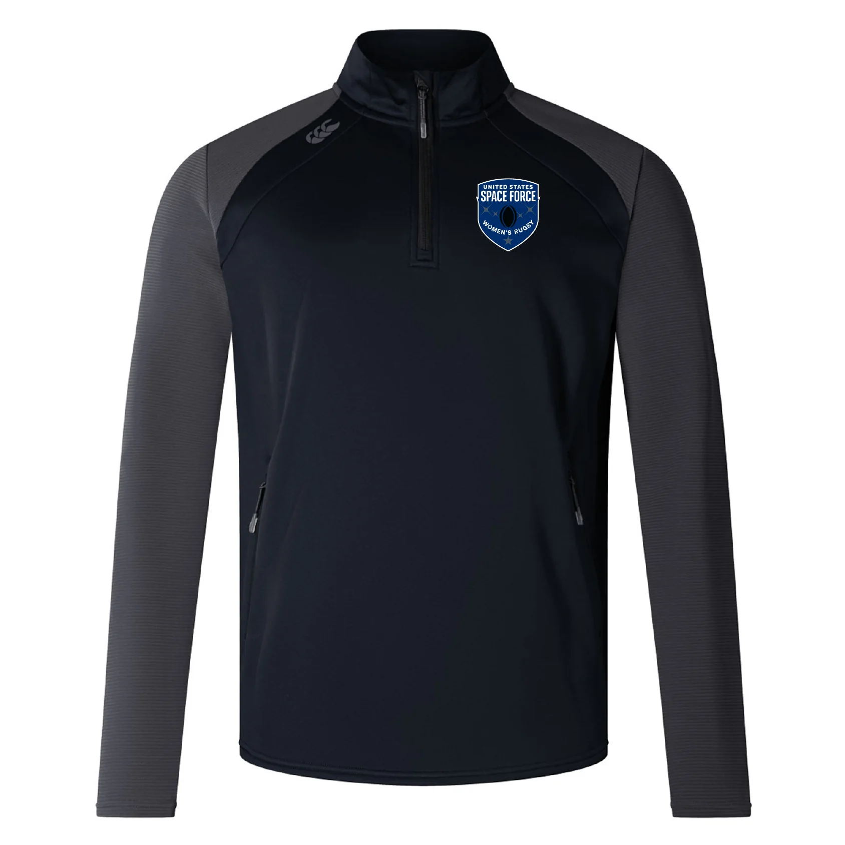 US Space Force Women's Rugby Elite 1/4 Zip Top by Canterbury