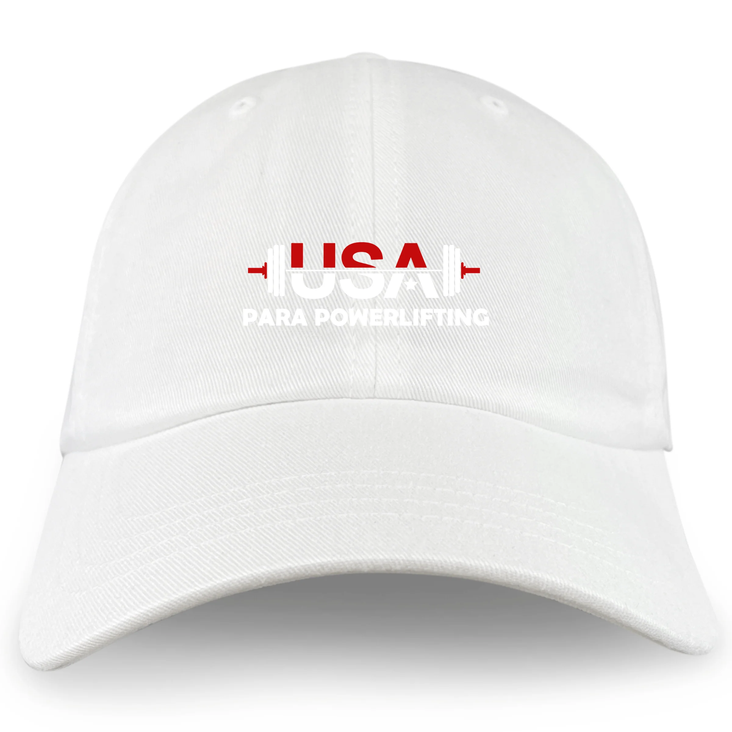 USA Para Powerlifting Adult Low-Profile Cotton Twill Dad Cap - Image 3