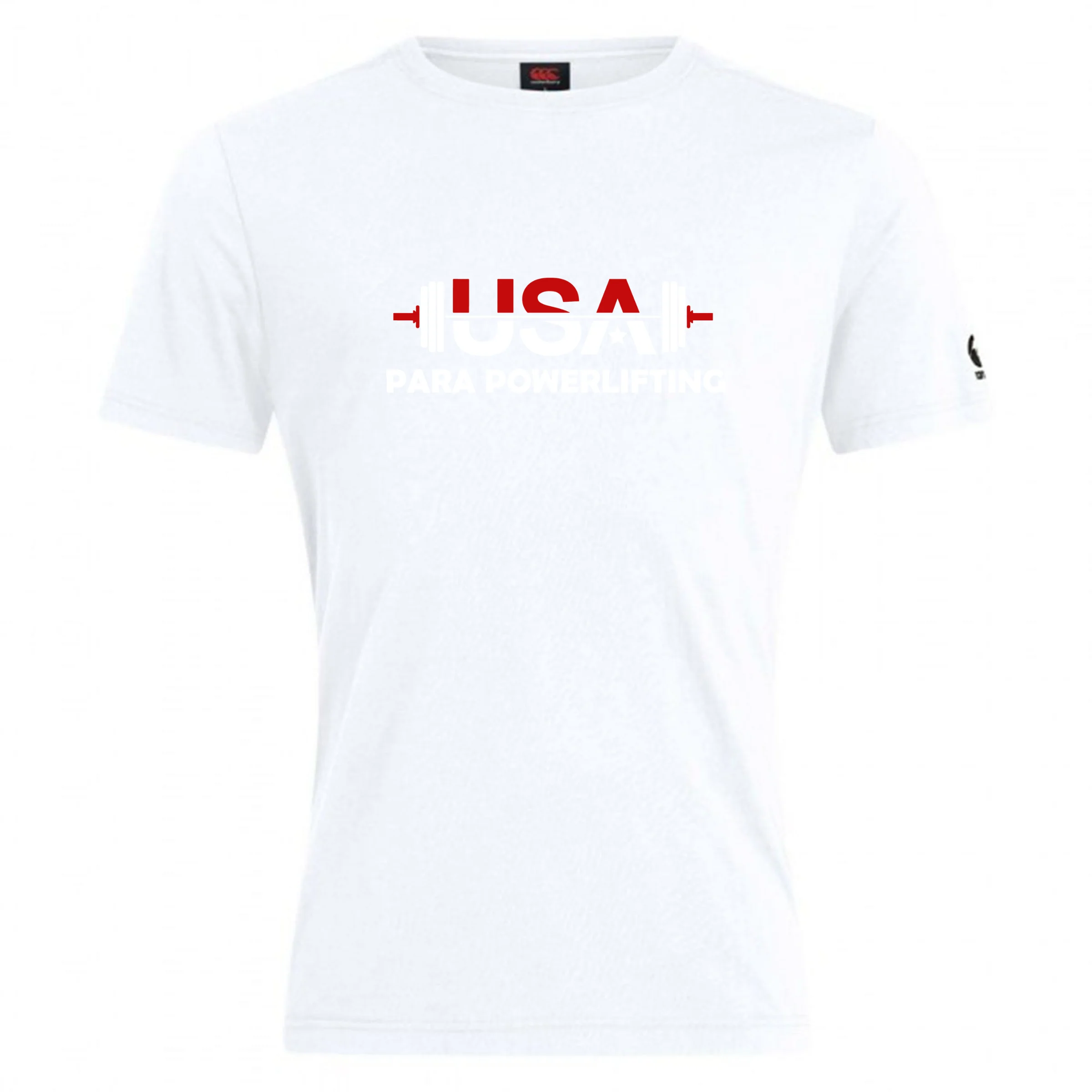 USA Para Powerlifting Club Plain Tee by Canterbury - Image 3