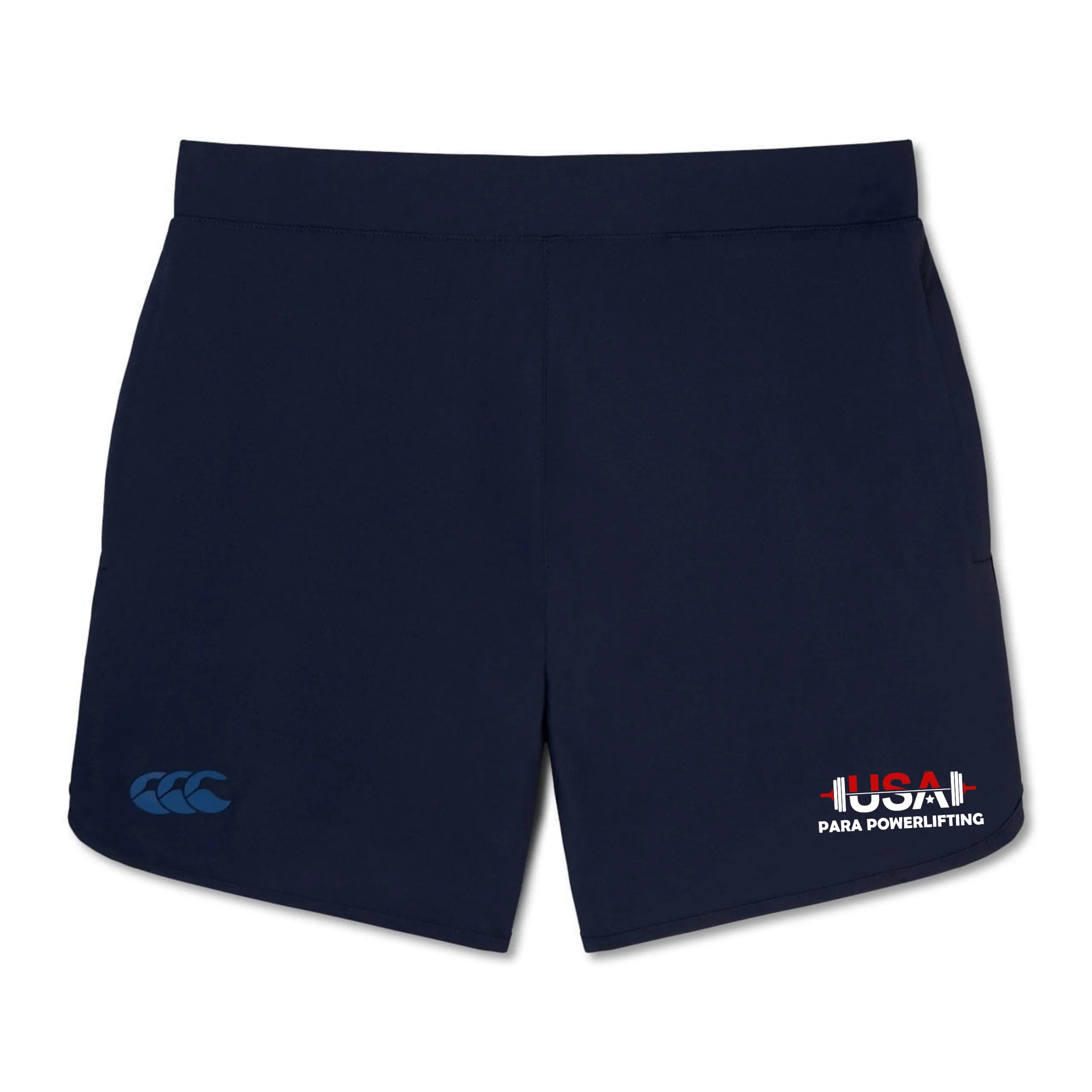 USA Para Powerlifting Elite Woven Short by Canterbury
