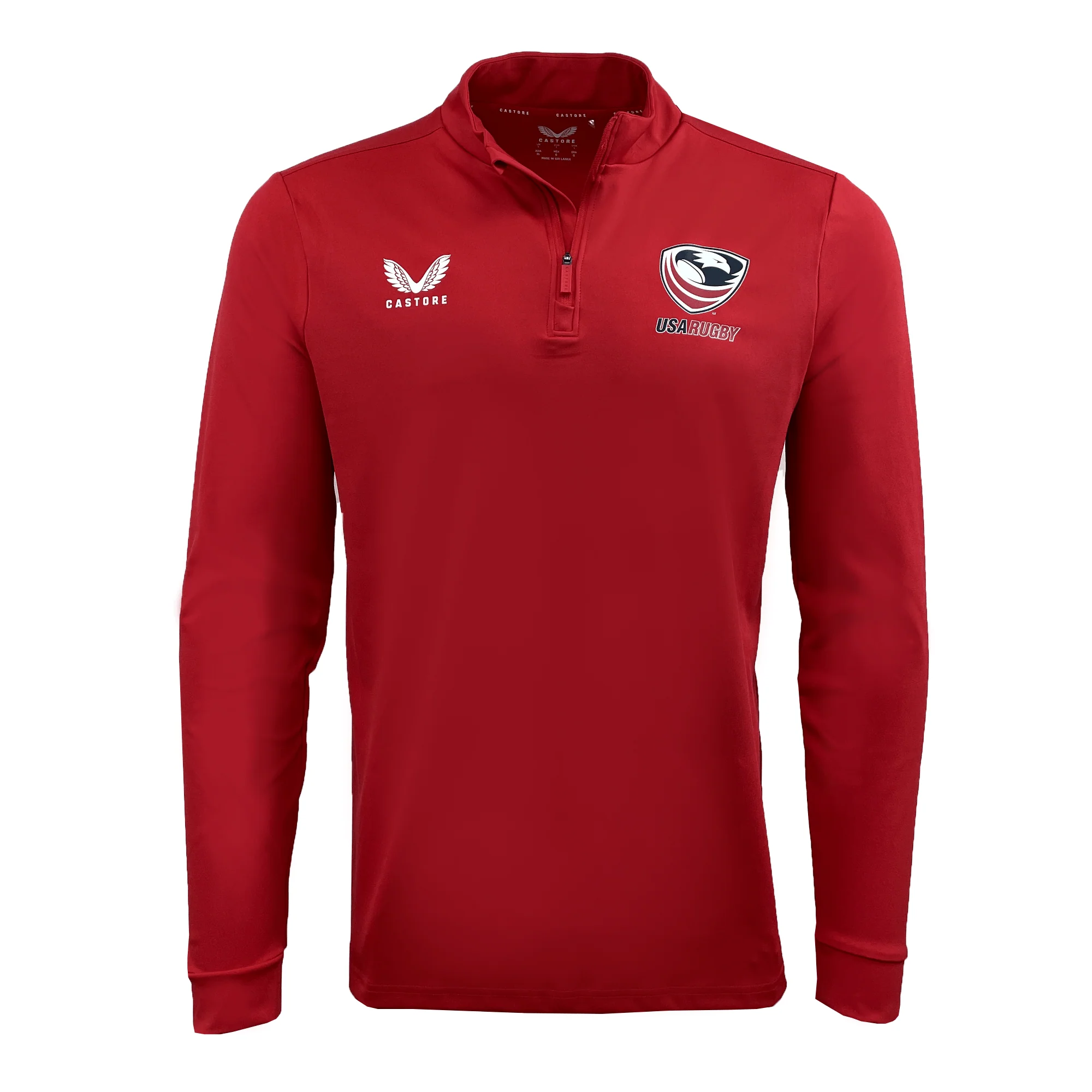 USA Rugby 1/4 Zip by Castore