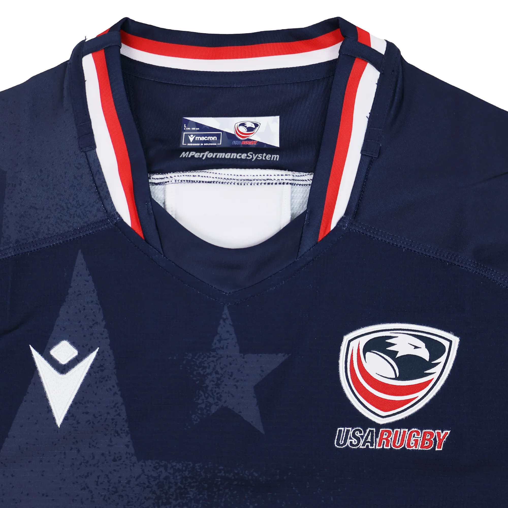 USA Rugby 24/25 Authentic Matchday Home Jersey by Macron - Image 3