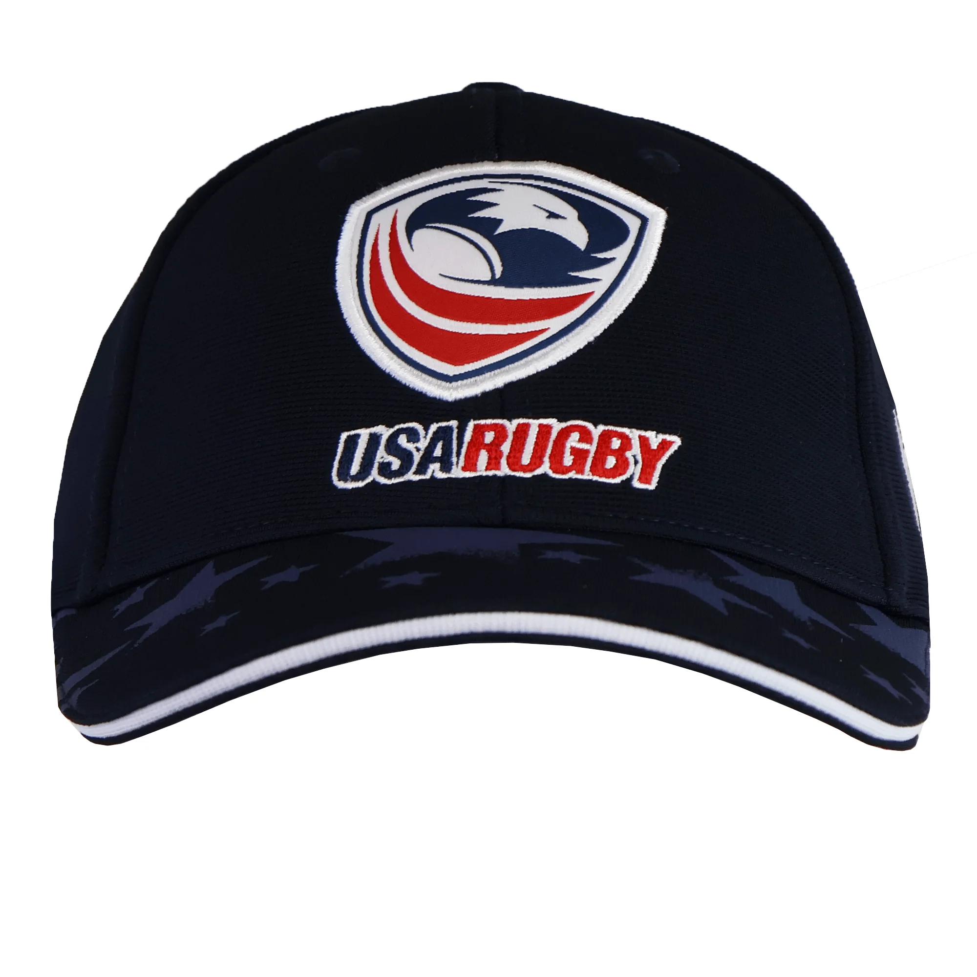 USA Rugby 25 Navy Baseball Cap by Macron