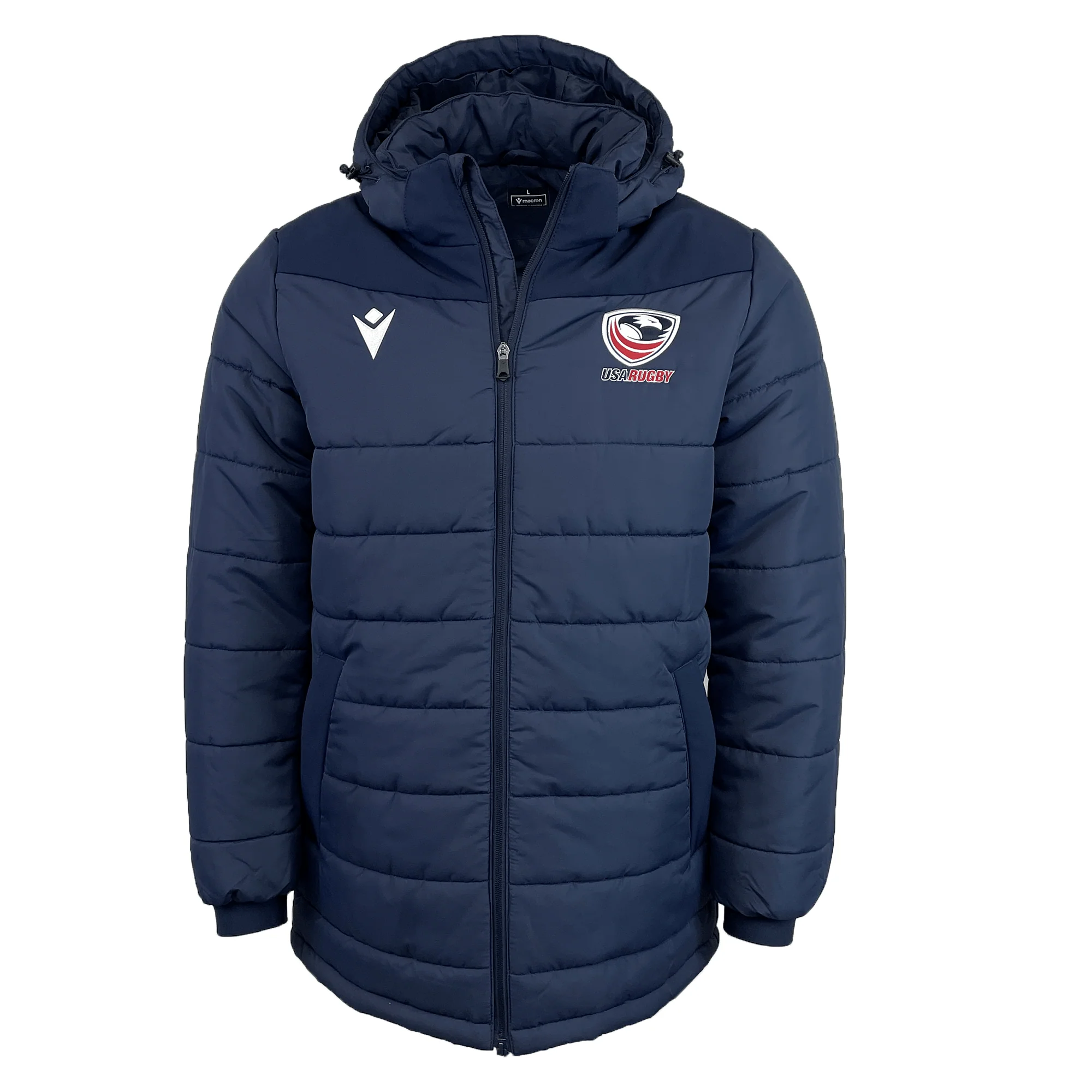 USA Rugby 25 Padded Jacket by Macron