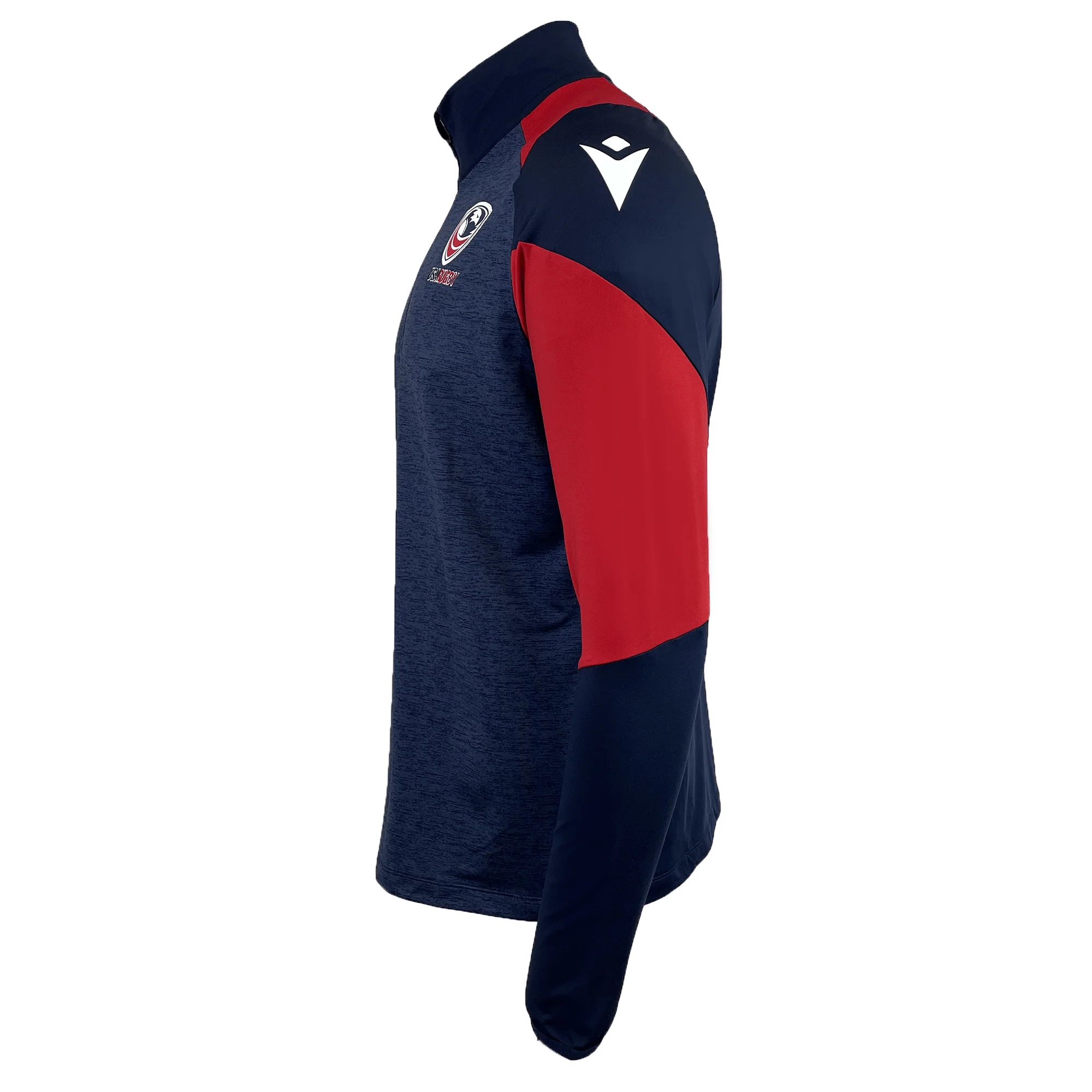 USA Rugby 25 Player 1/4 Zip Training Top by Macron - Image 4