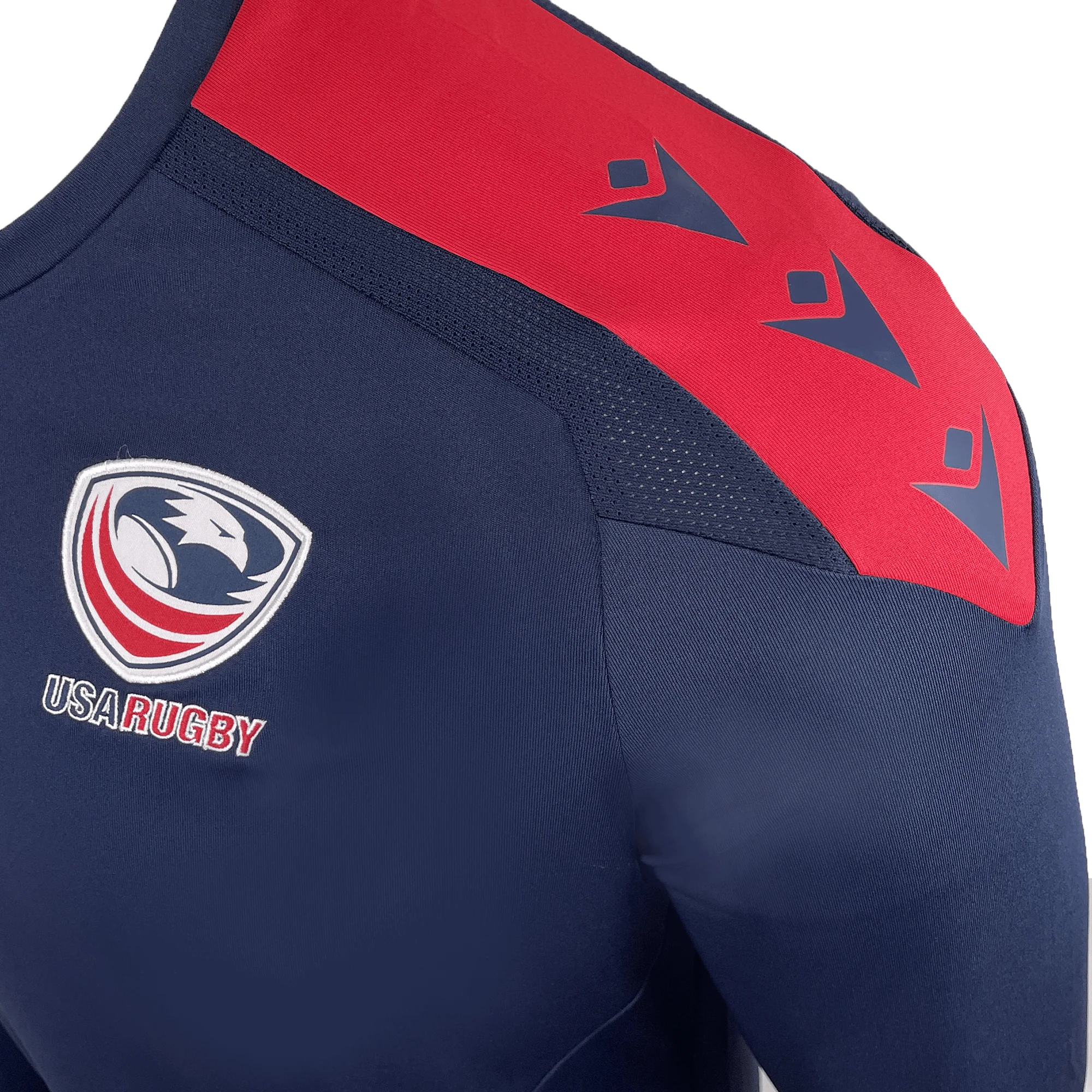 USA Rugby 25 Player Long Sleeve Training Shirt by Macron - Image 5