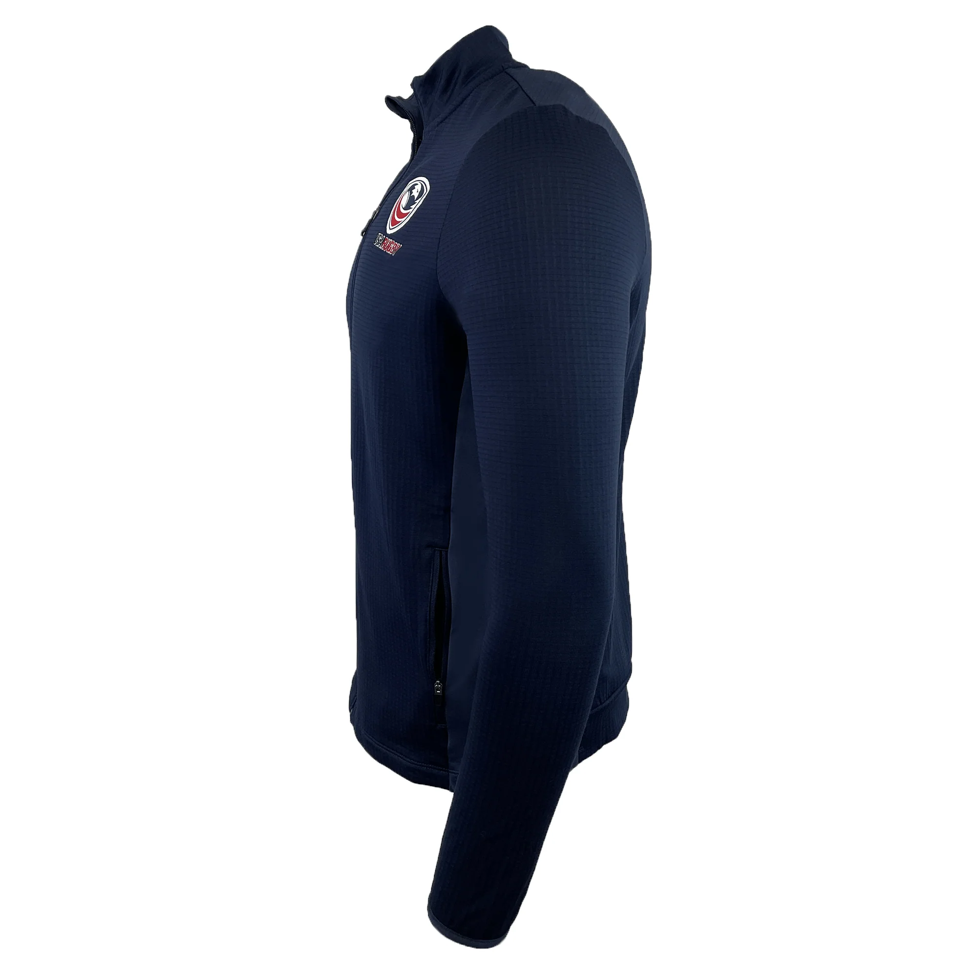 USA Rugby 25 Travel 3D Full-Zip Top by Macron - Image 5