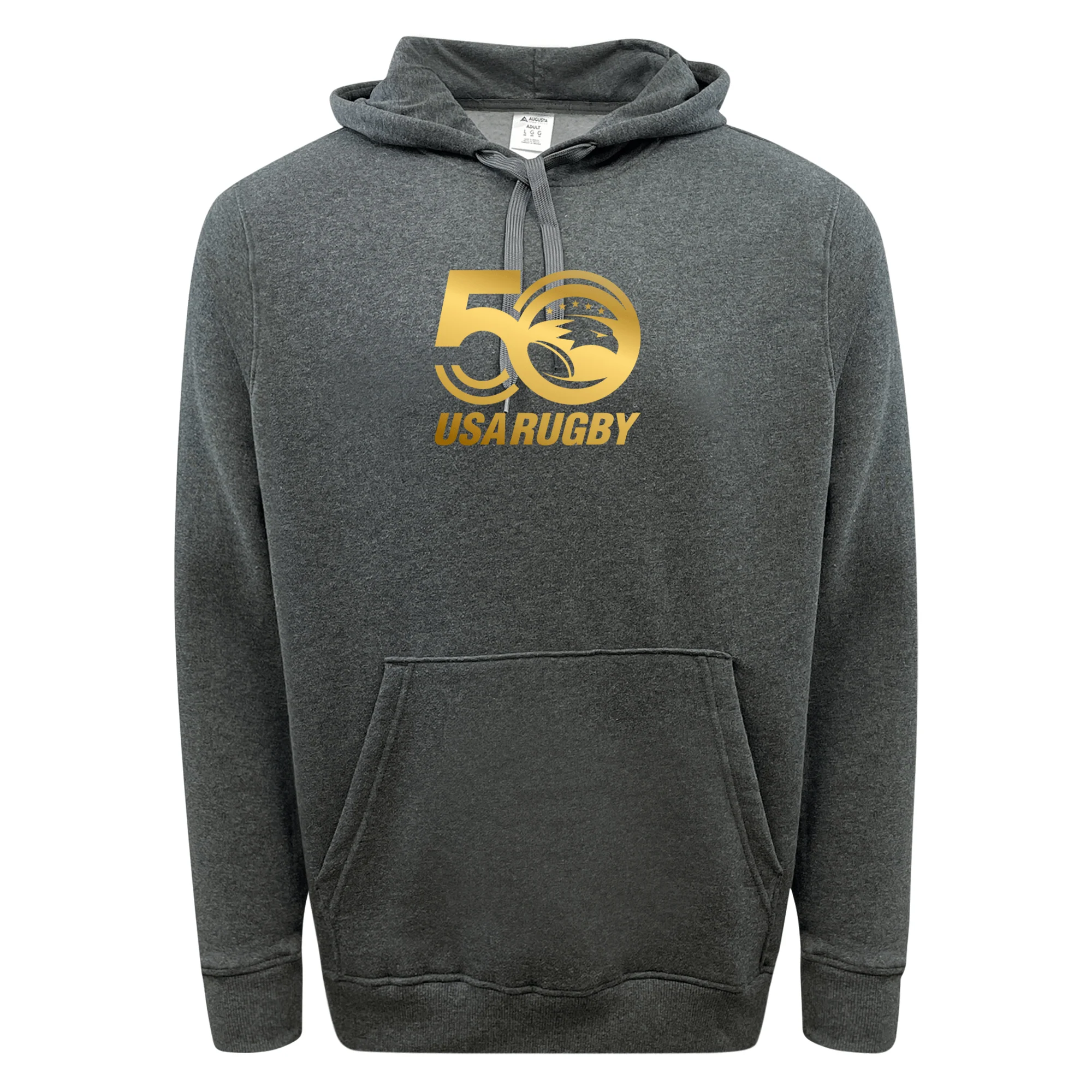 USA Rugby 50 Anniversary 60/40 Fleece Pullover Hoodie - Image 5