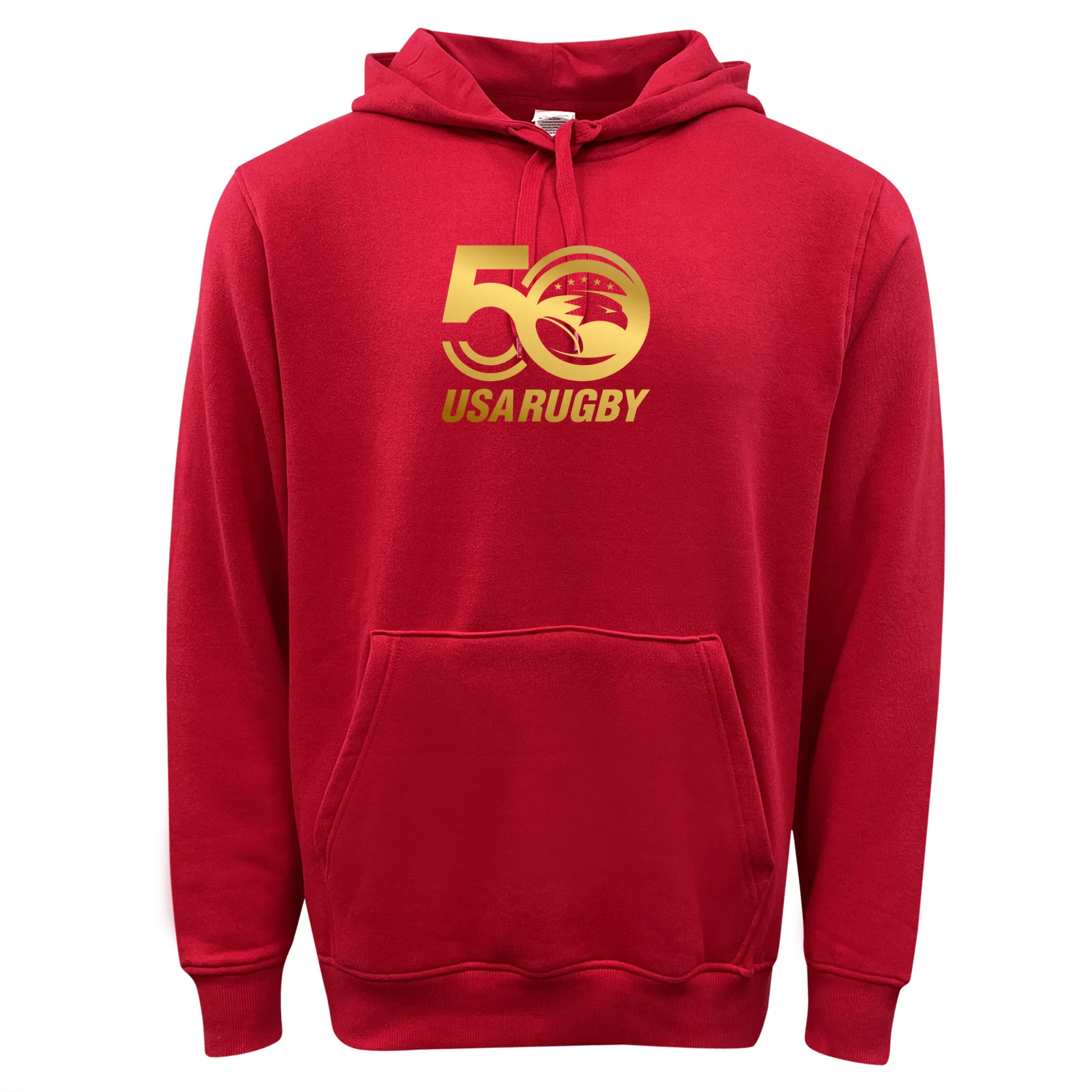 USA Rugby 50 Anniversary 60/40 Fleece Pullover Hoodie - Image 7
