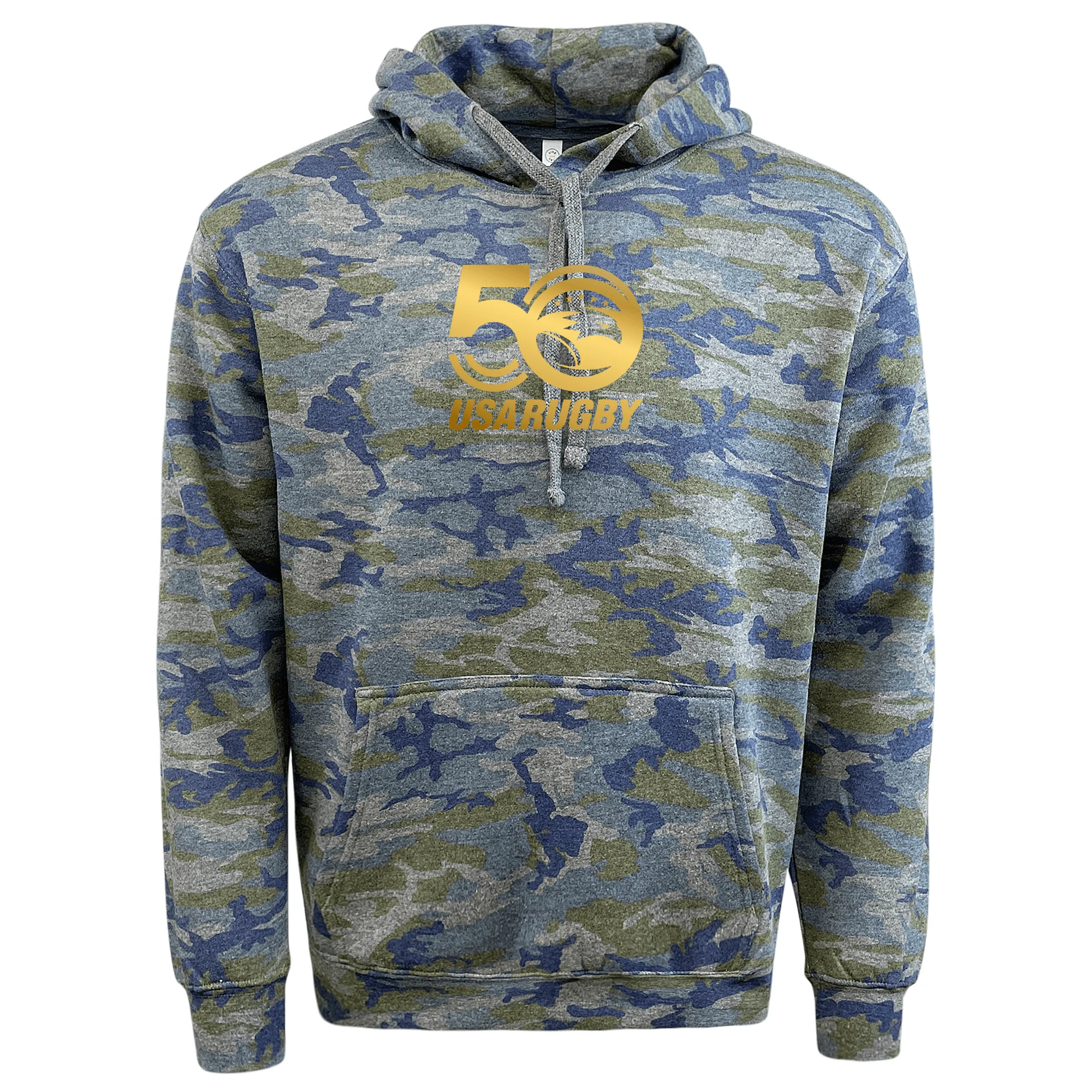USA Rugby 50th Anniversary Camo Edition Fleece Hoodie