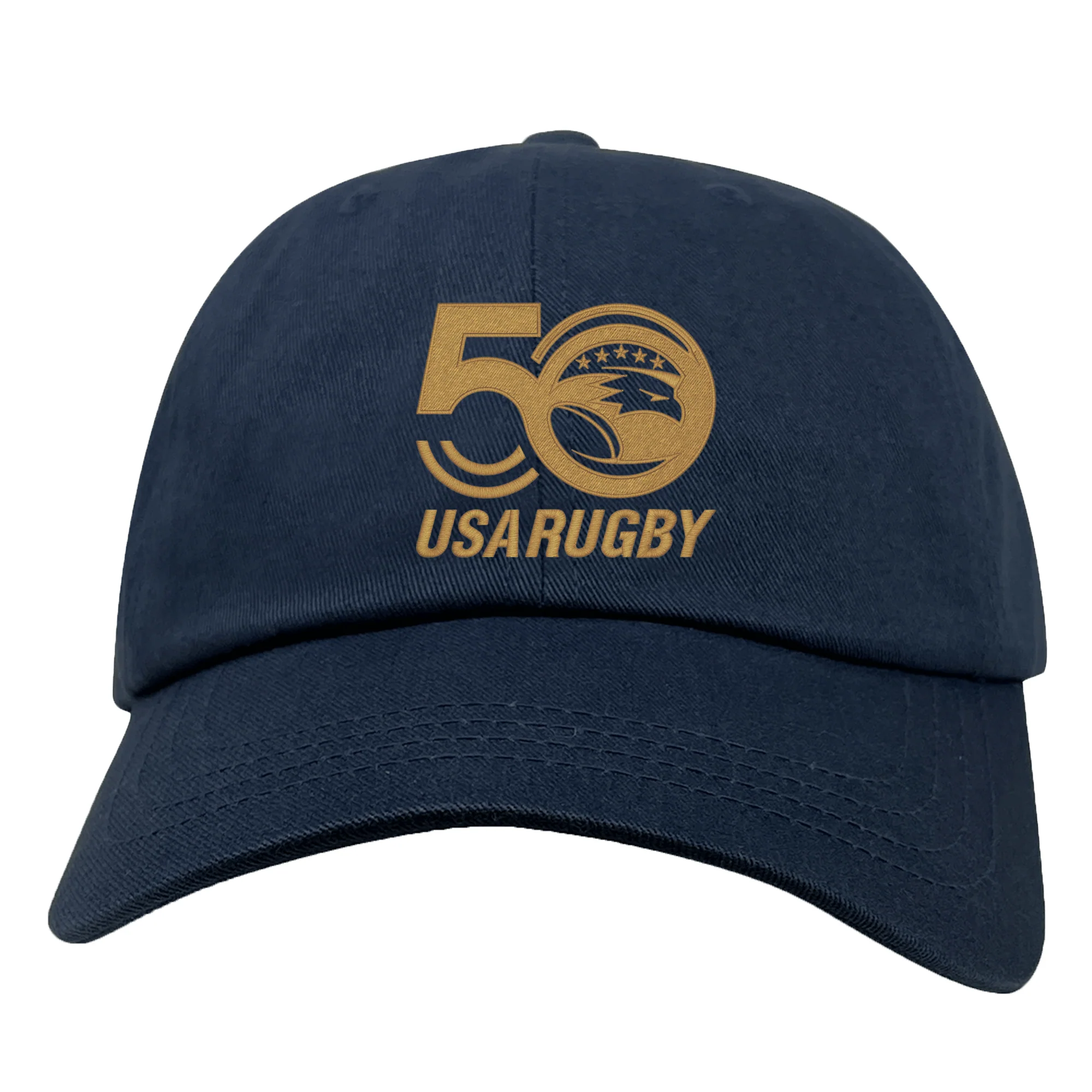 USA Rugby 50th Anniversary Cotton Twill Dad Cap - Image 4