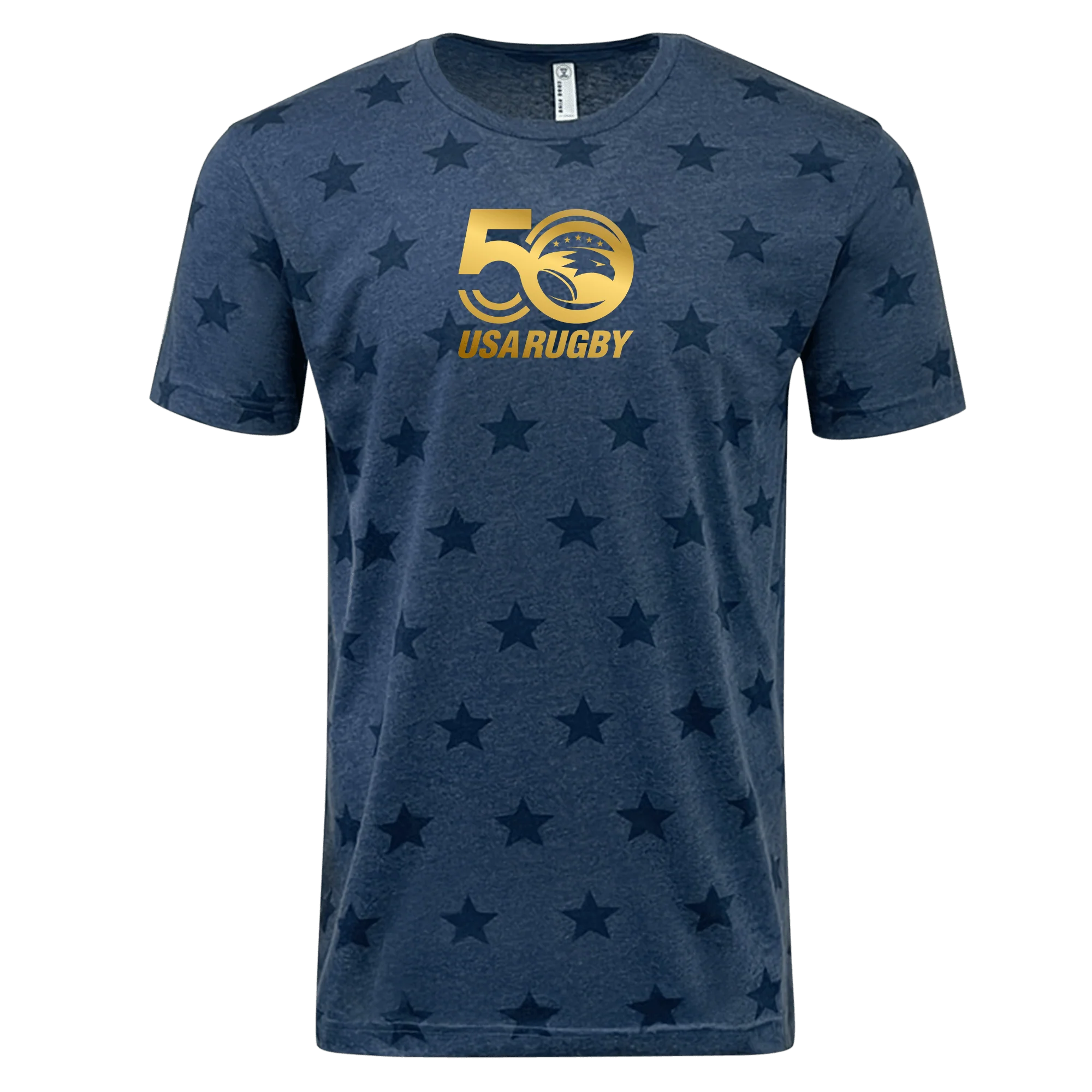 USA Rugby 50th Anniversary Five Star Supersoft T-Shirt - Image 4