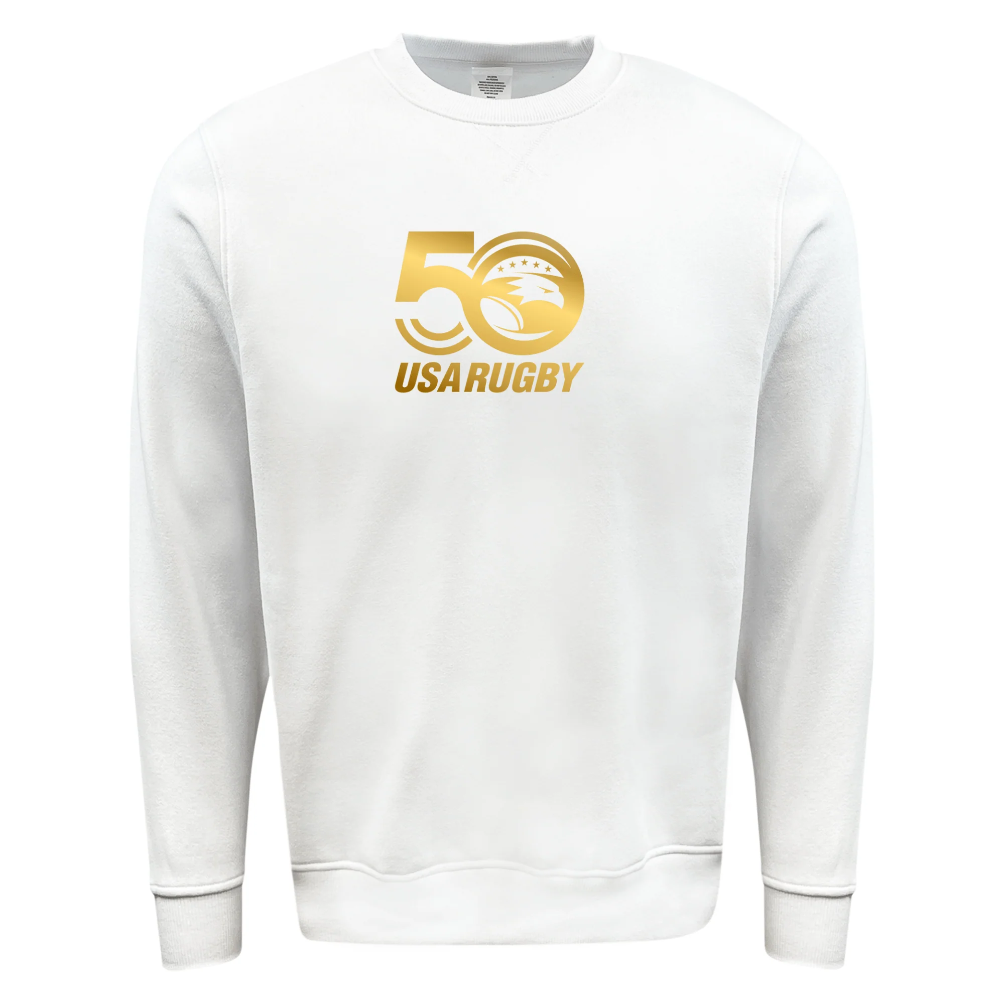USA Rugby 50th Anniversary Fleece Crewneck Sweatshirt - Image 3