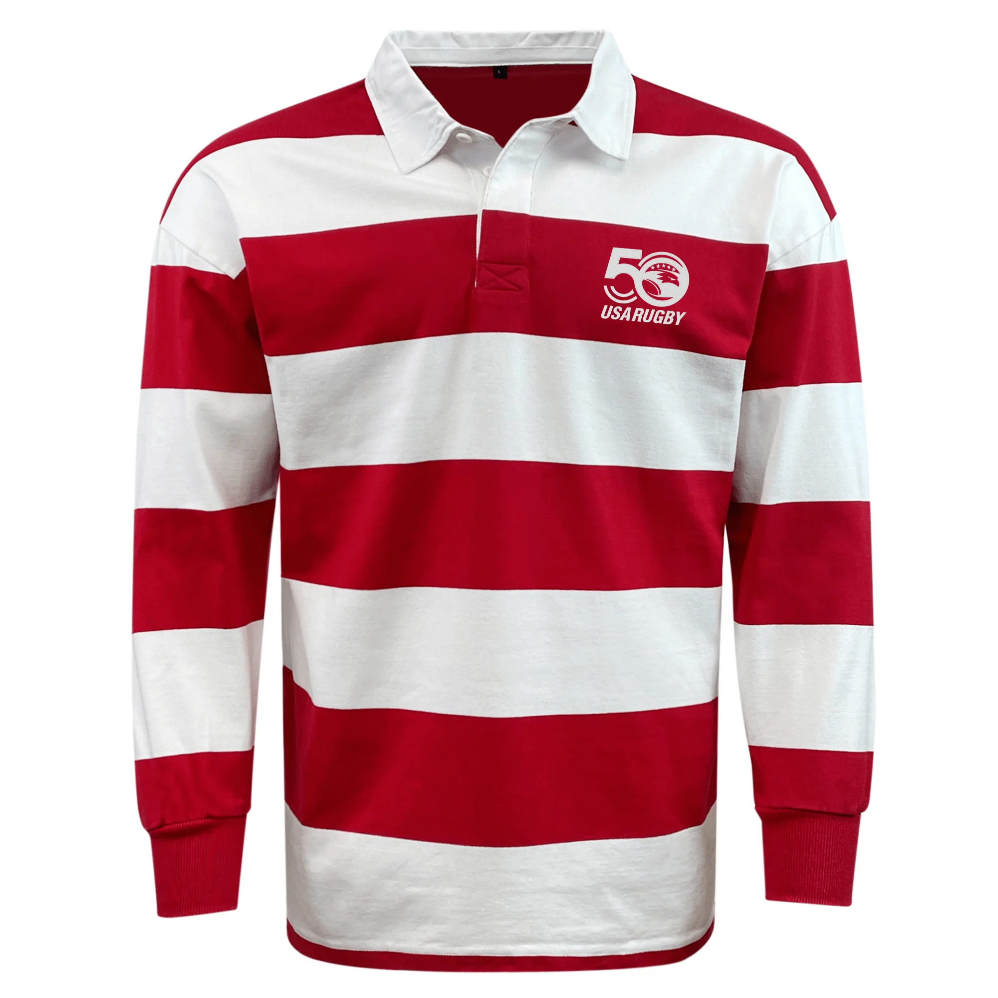 USA Rugby 50th Anniversary Hooped Classic Jersey - Image 5