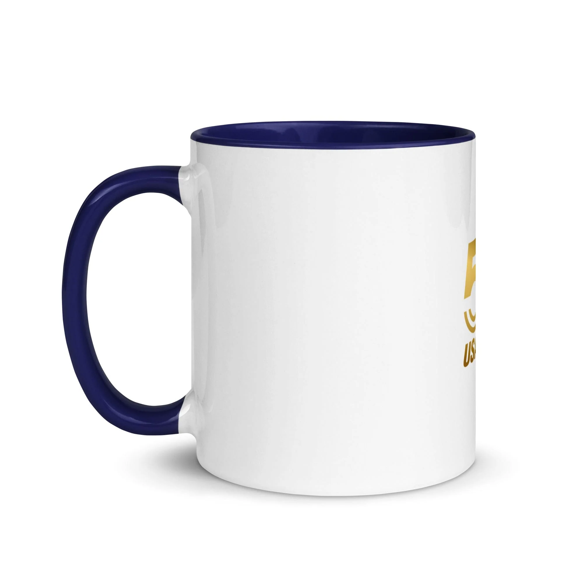 USA Rugby 50th Anniversary White/Navy Mug - Image 2