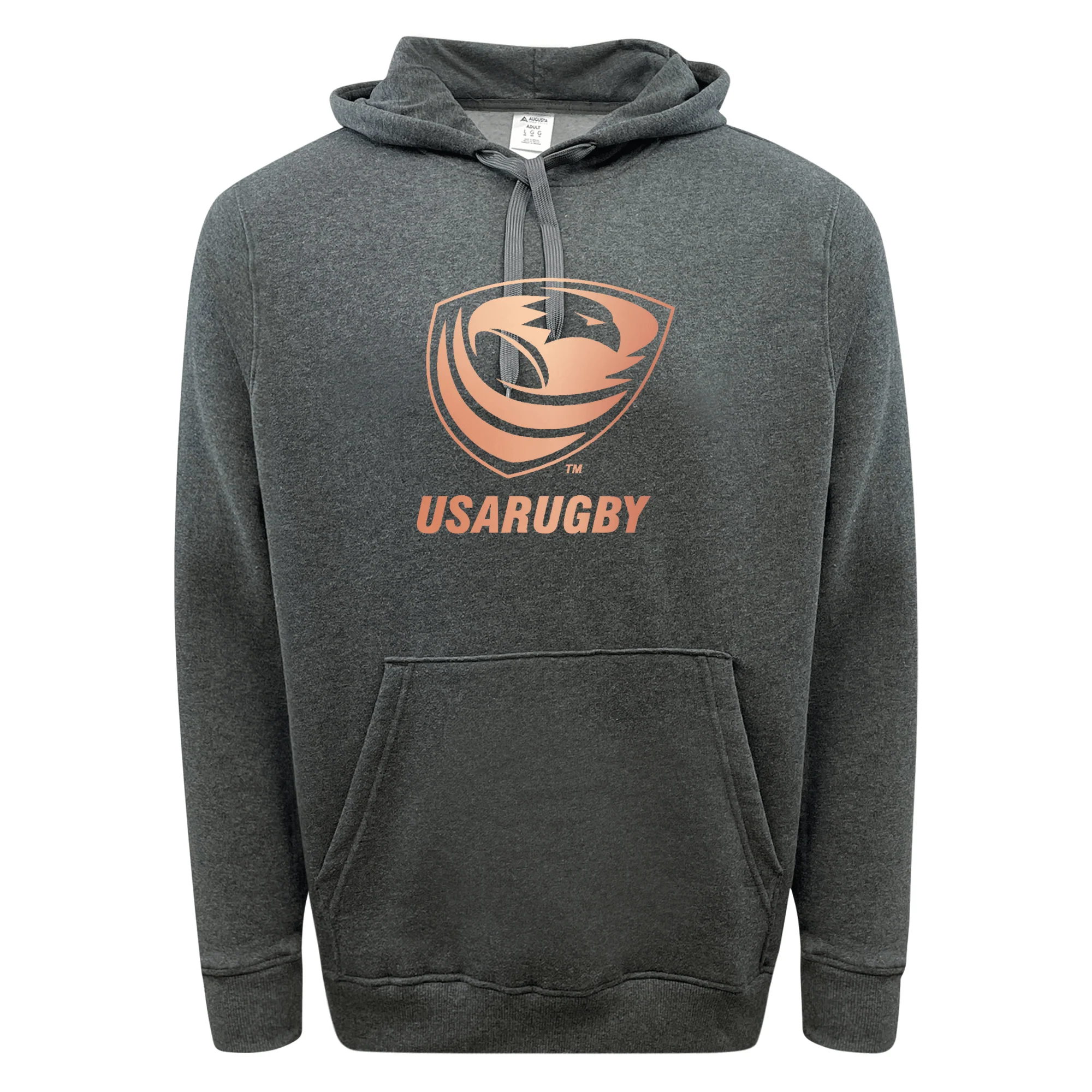 USA Rugby Bronze 60/40 Fleece Pullover Hoodie - Image 5