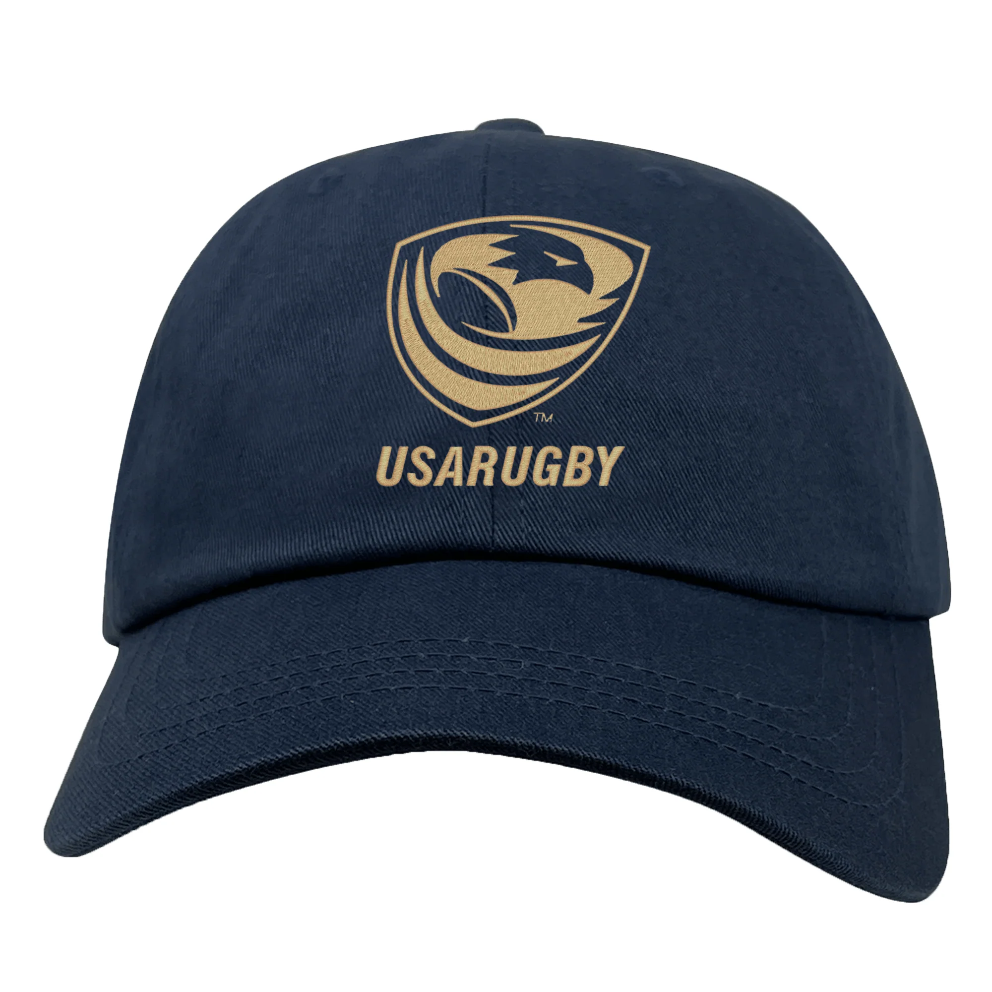USA Rugby Bronze Cotton Twill Dad Cap