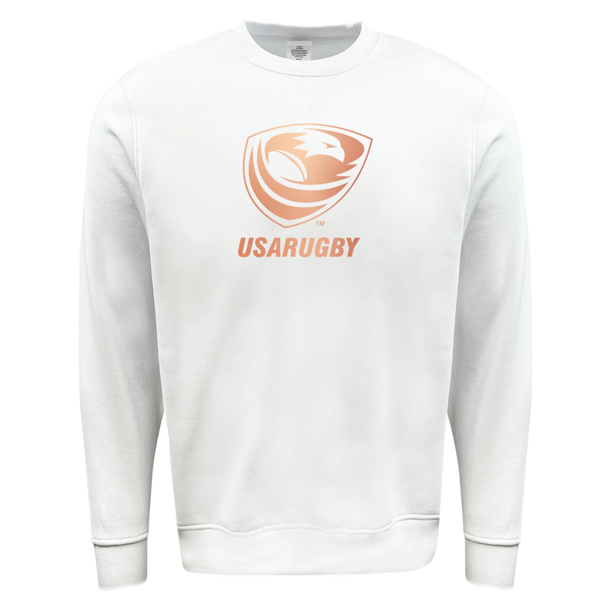 USA Rugby Bronze Fleece Crewneck Sweatshirt - Image 7