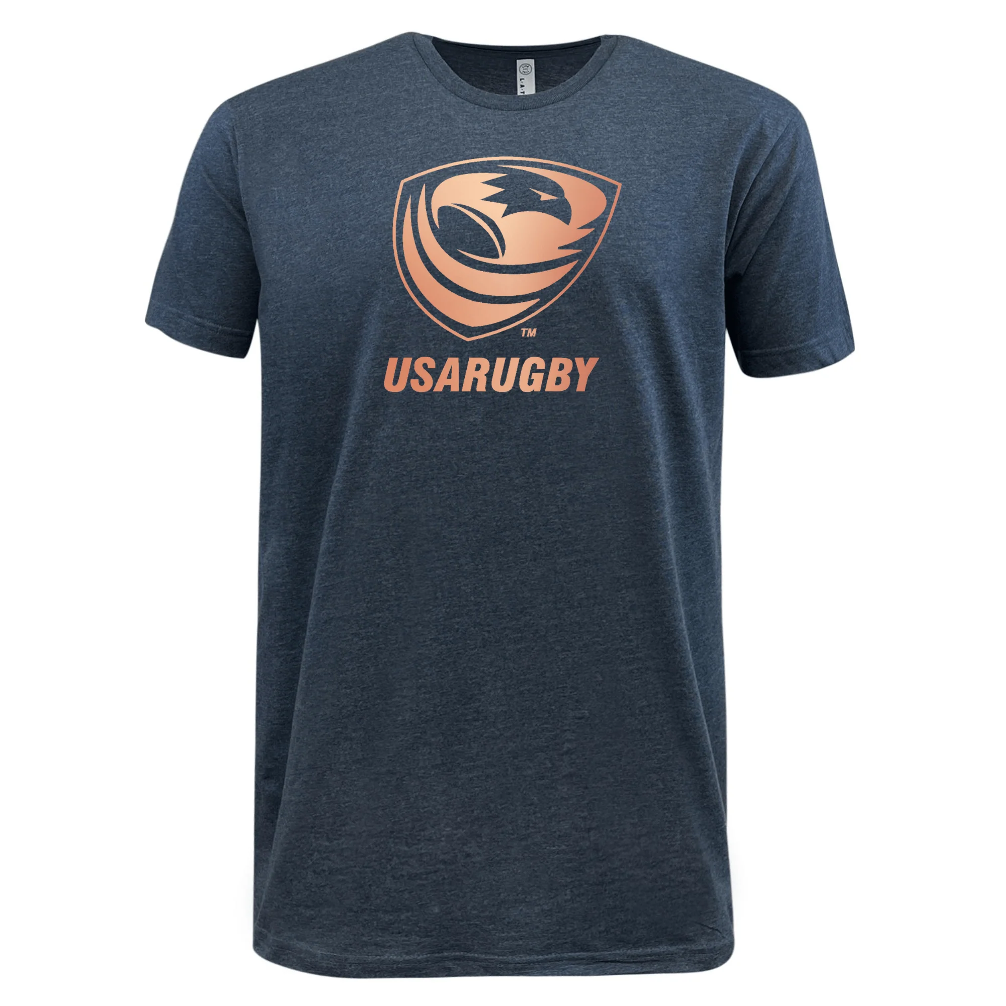 USA Rugby Bronze Supersoft T-Shirt - Image 4