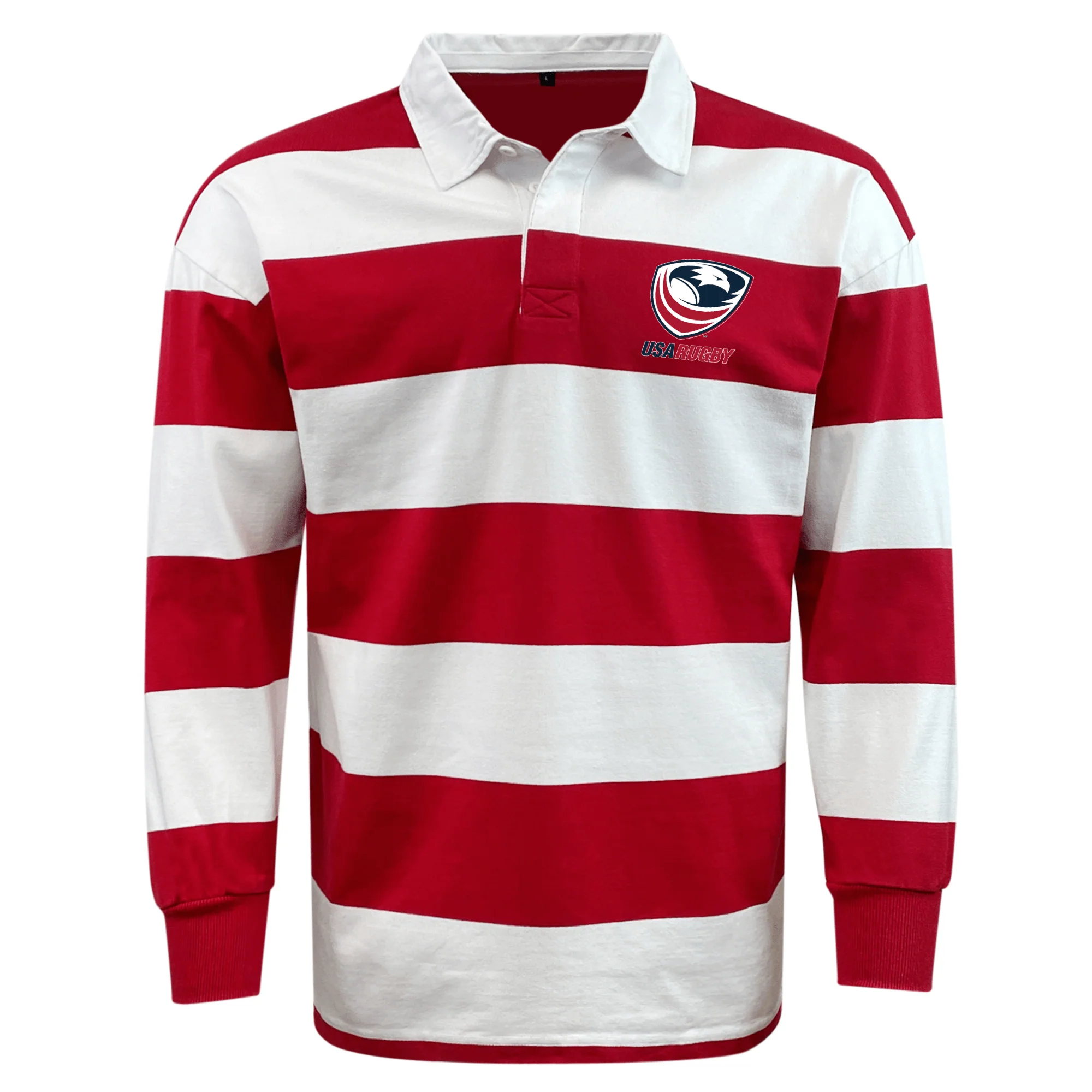 USA Rugby Hooped Classic Jersey - Image 3