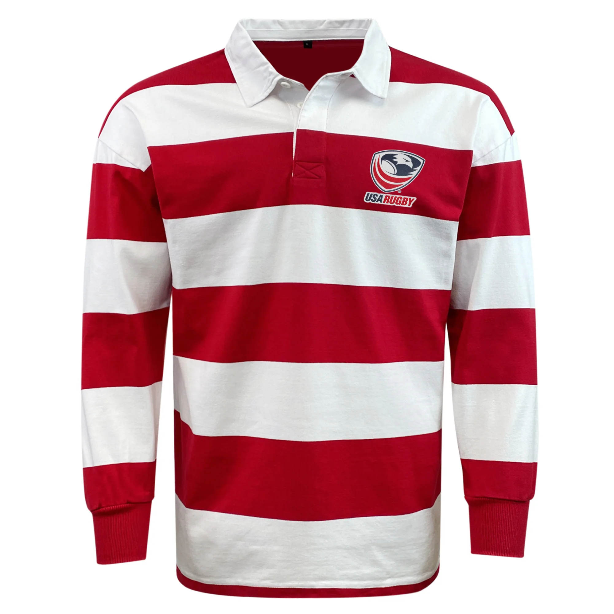 USA Rugby Crest 50th Anniversary Hooped Classic Jersey