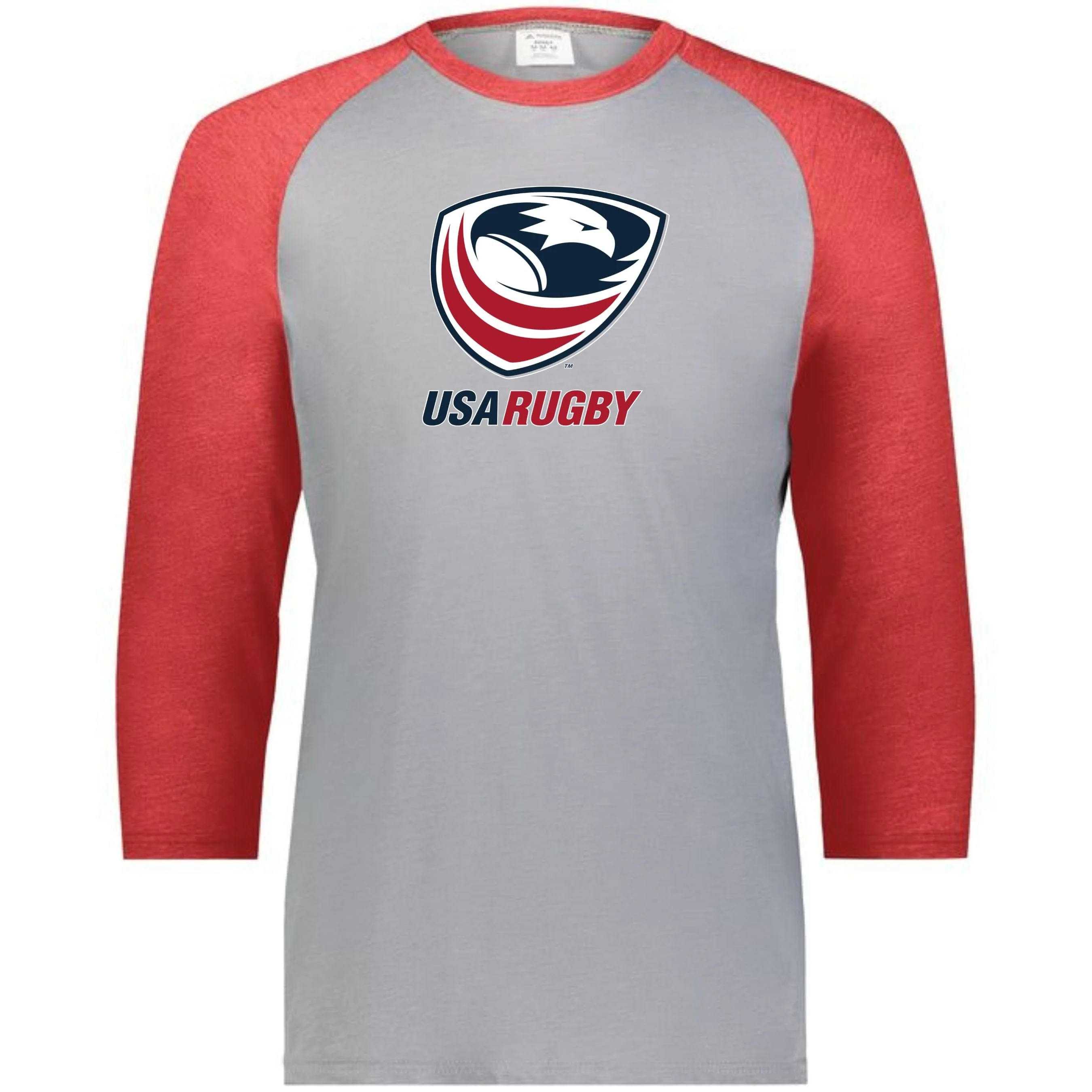 USA Rugby Crest Gameday 3/4 Sleeve T-shirt - Image 2