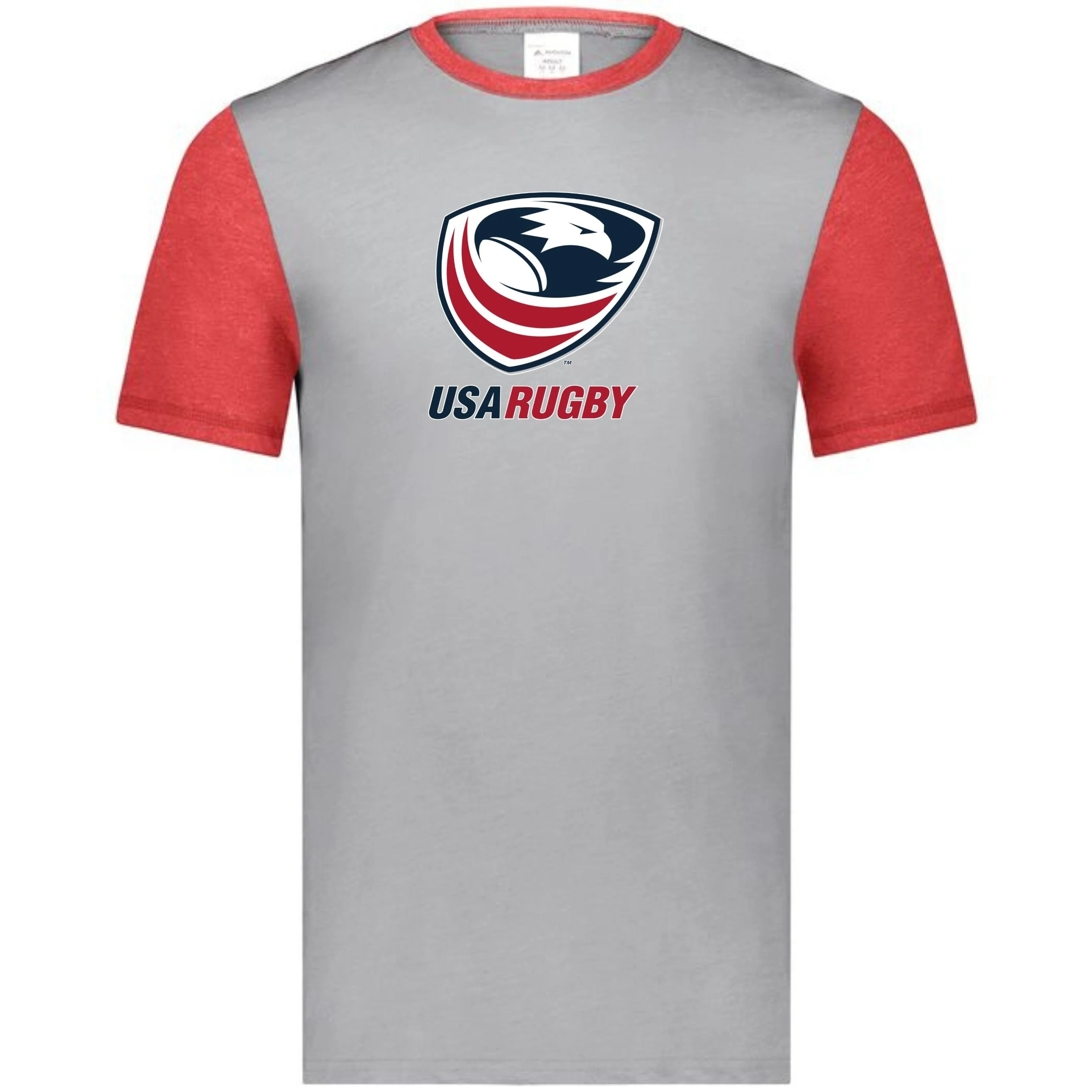 USA Rugby Crest Gameday Ringer Tee - Image 3