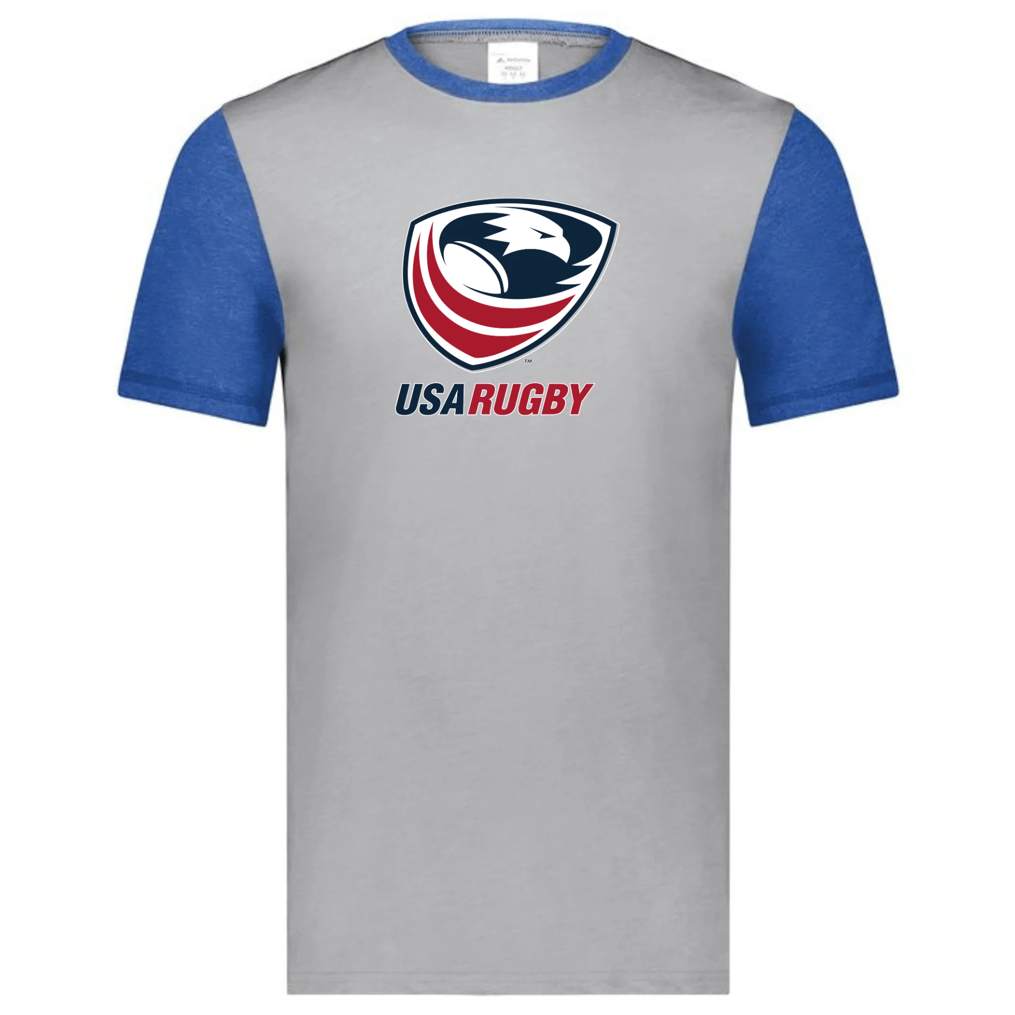 USA Rugby Crest Gameday Ringer Tee - Image 4