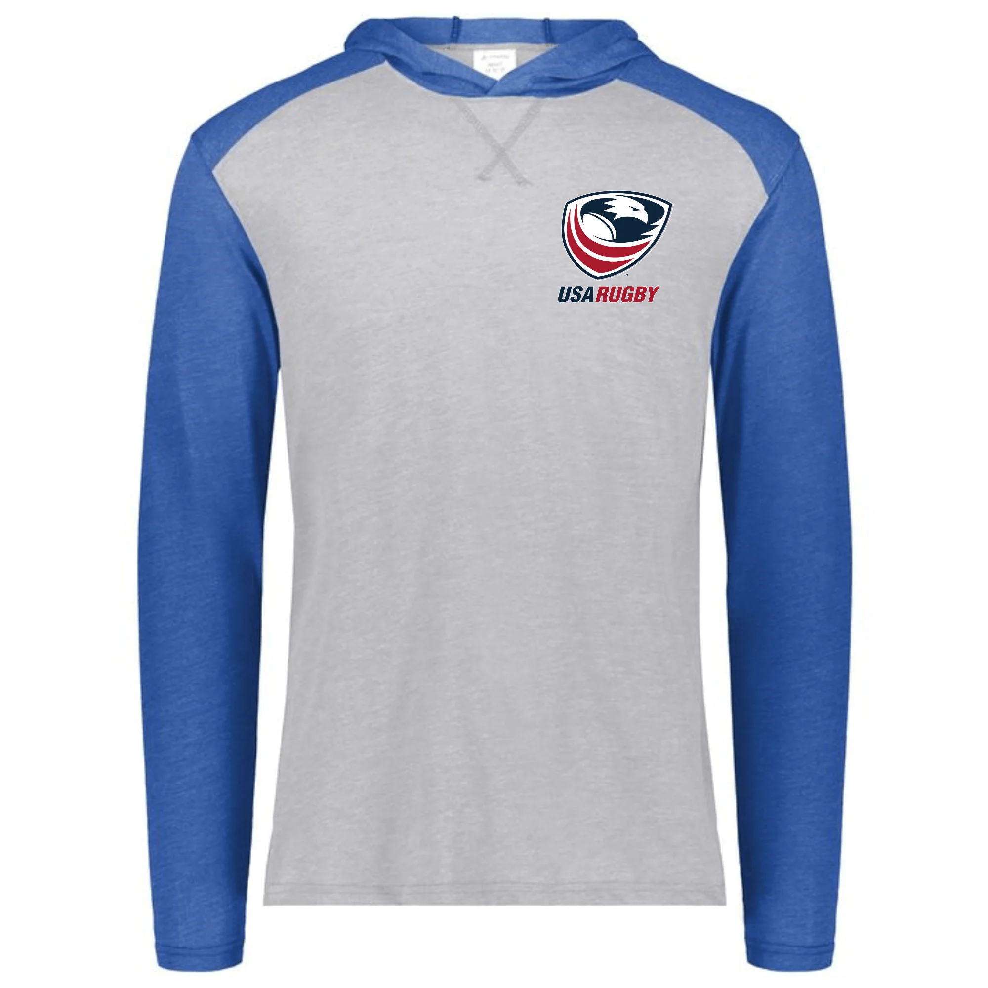 USA Rugby Vintage Raglan Hoodie - Image 3