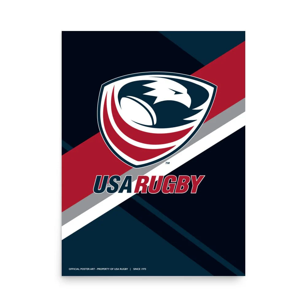 USA Rugby Eagles Poster - Image 2