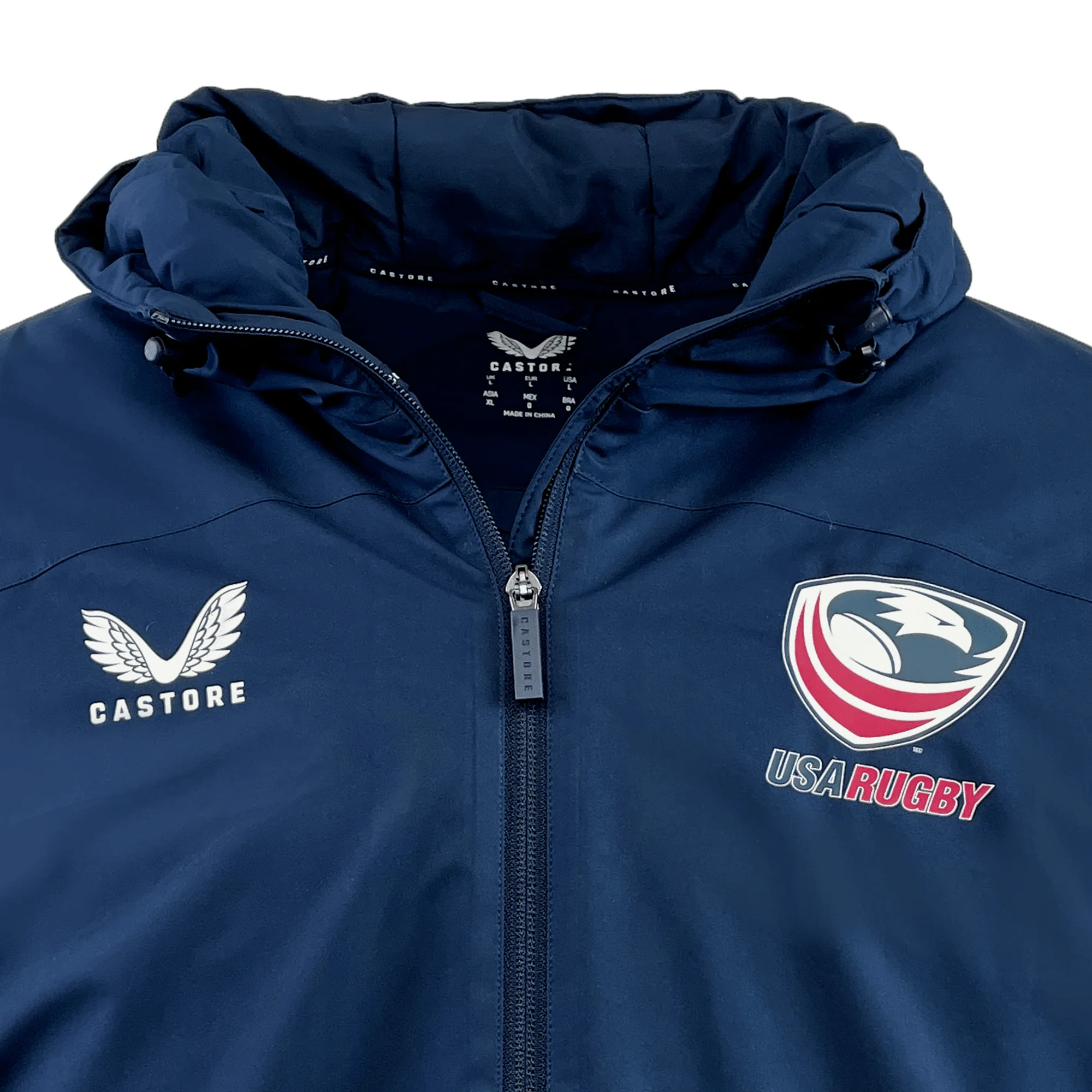 USA Rugby Standard Length Bench Jacket by Castore - Image 3