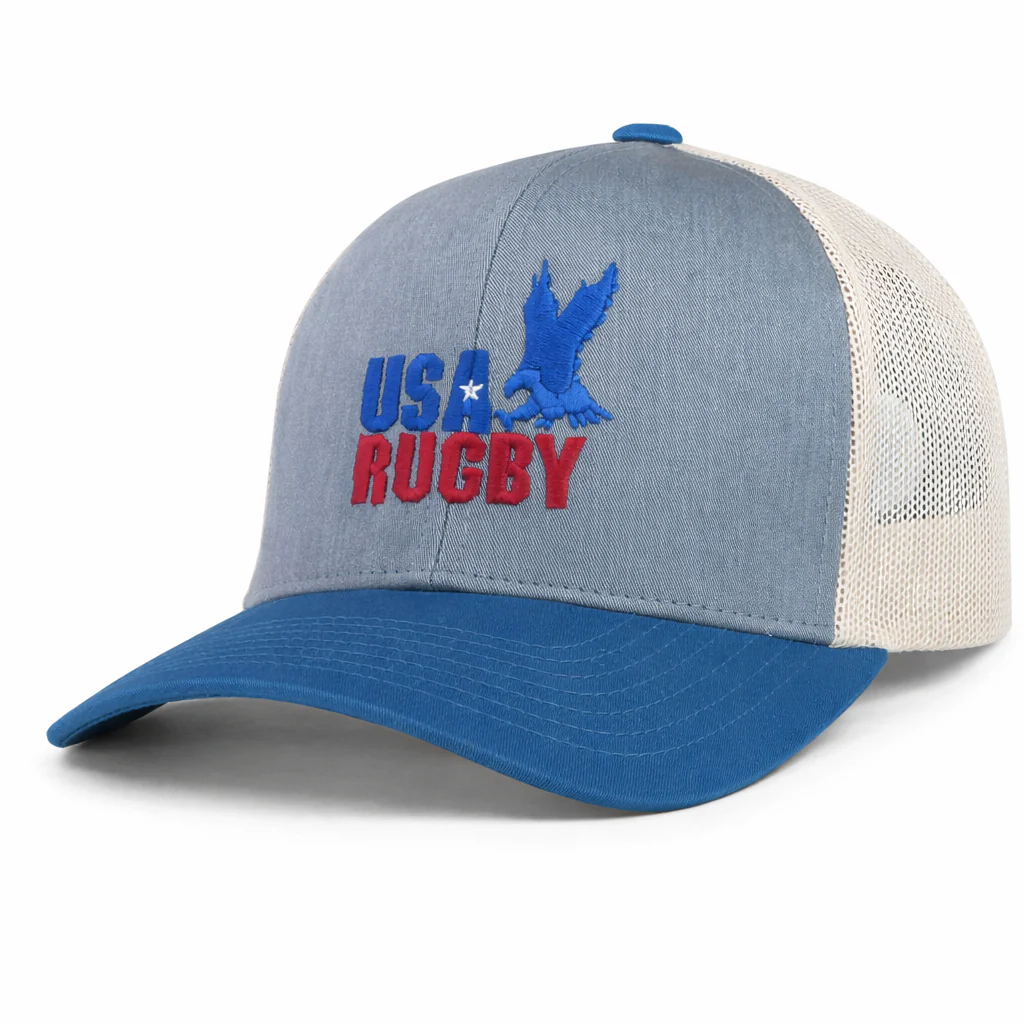 USA Rugby Throwback Trucker Snapback - Limited Edition - Image 2