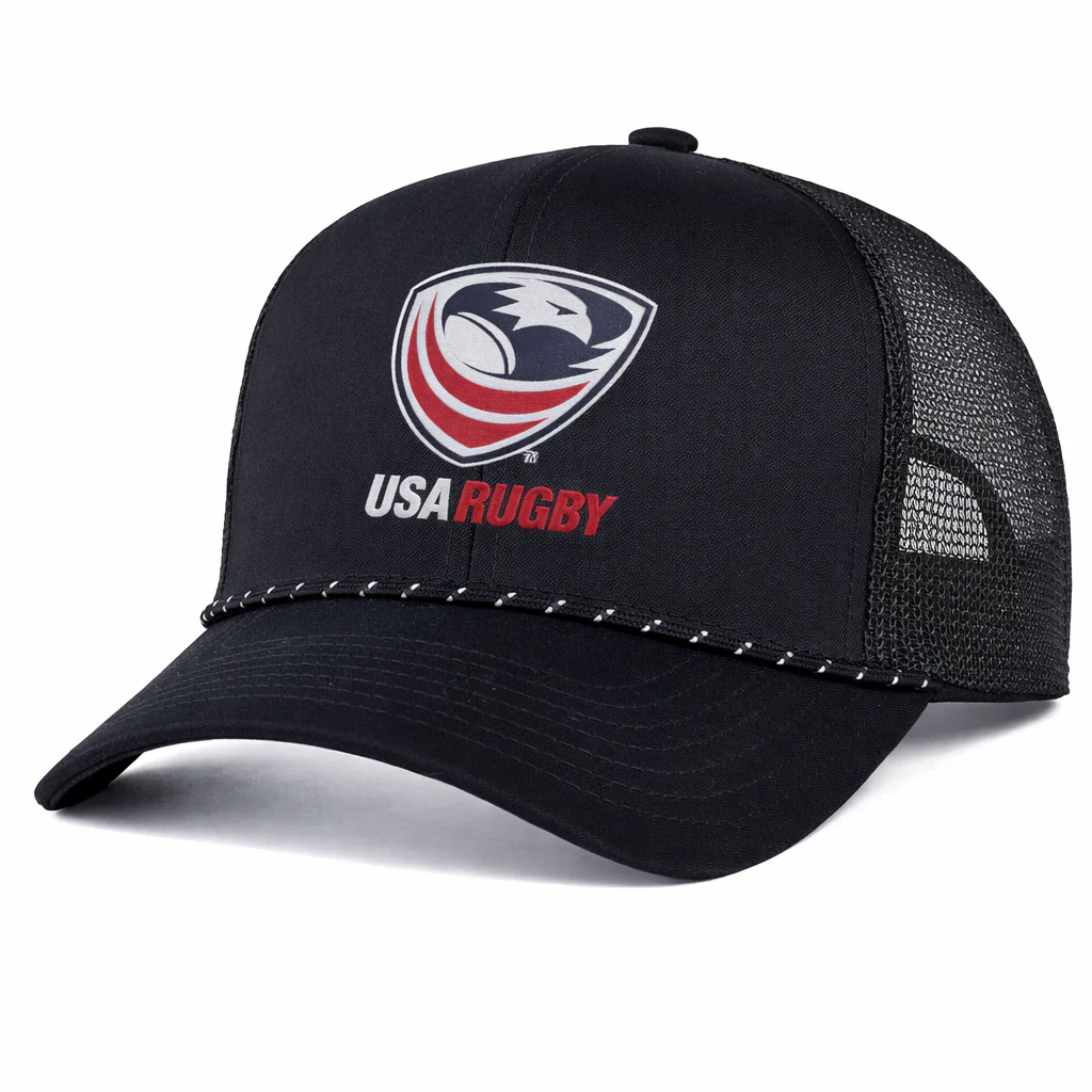 USA Rugby Trucker Snapback Braid Cap - Image 2