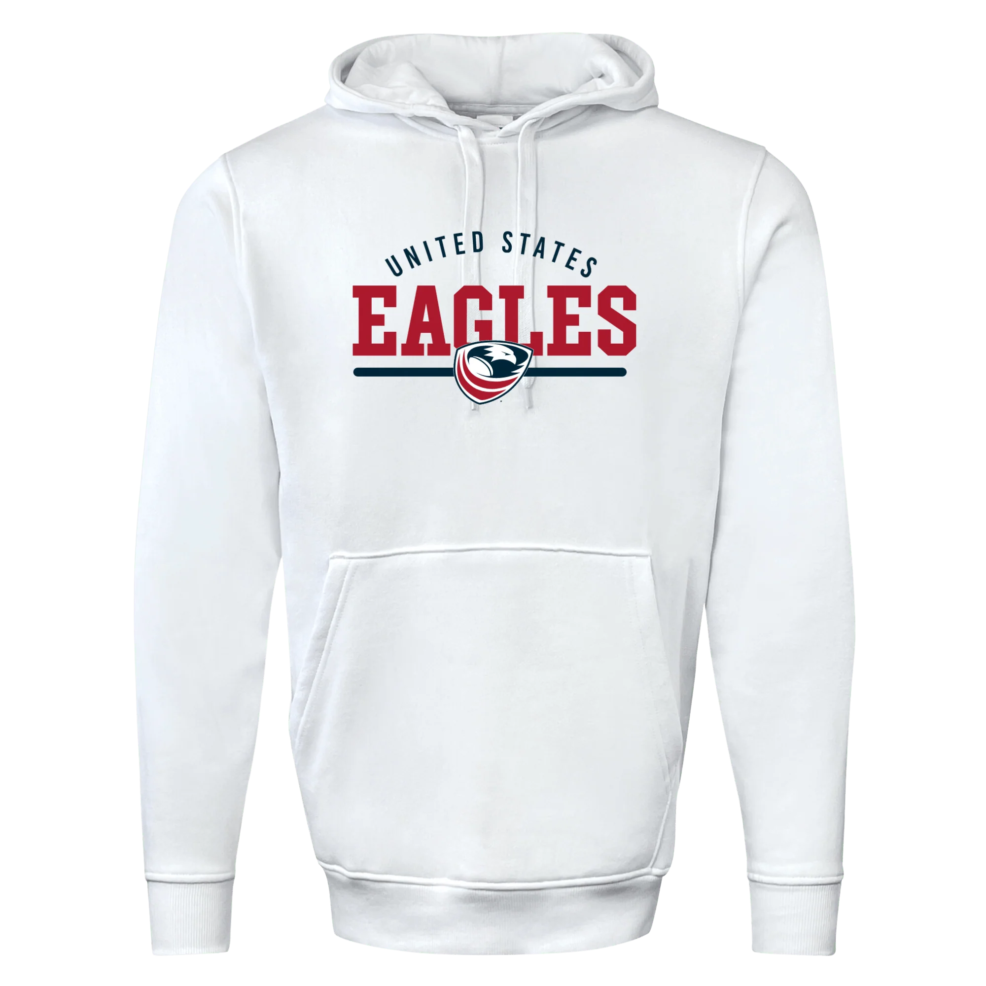 USA Rugby Wordmark 60/40 Pullover Hoodie 24