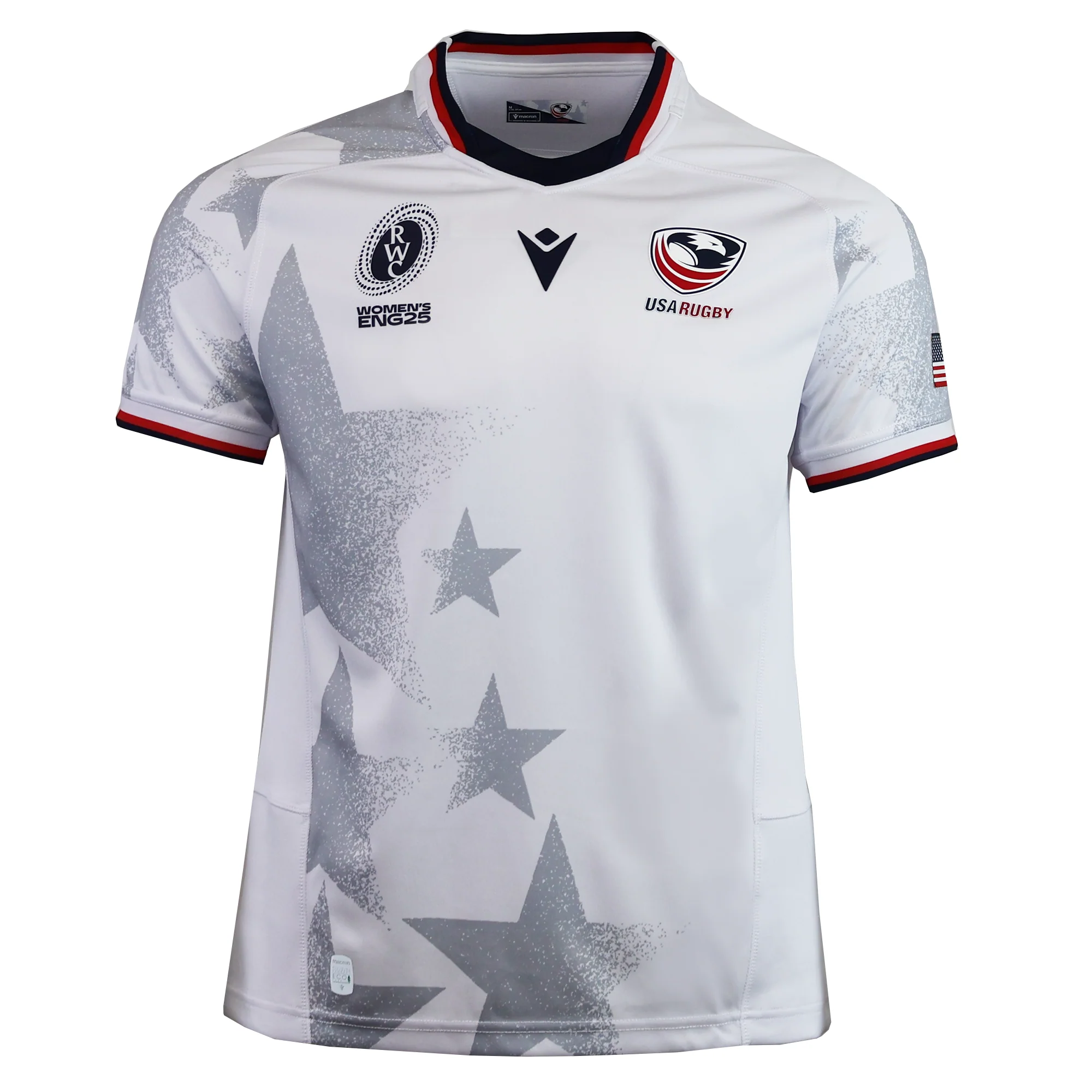 USA Rugby WRWC25 Replica Away Jersey by Macron