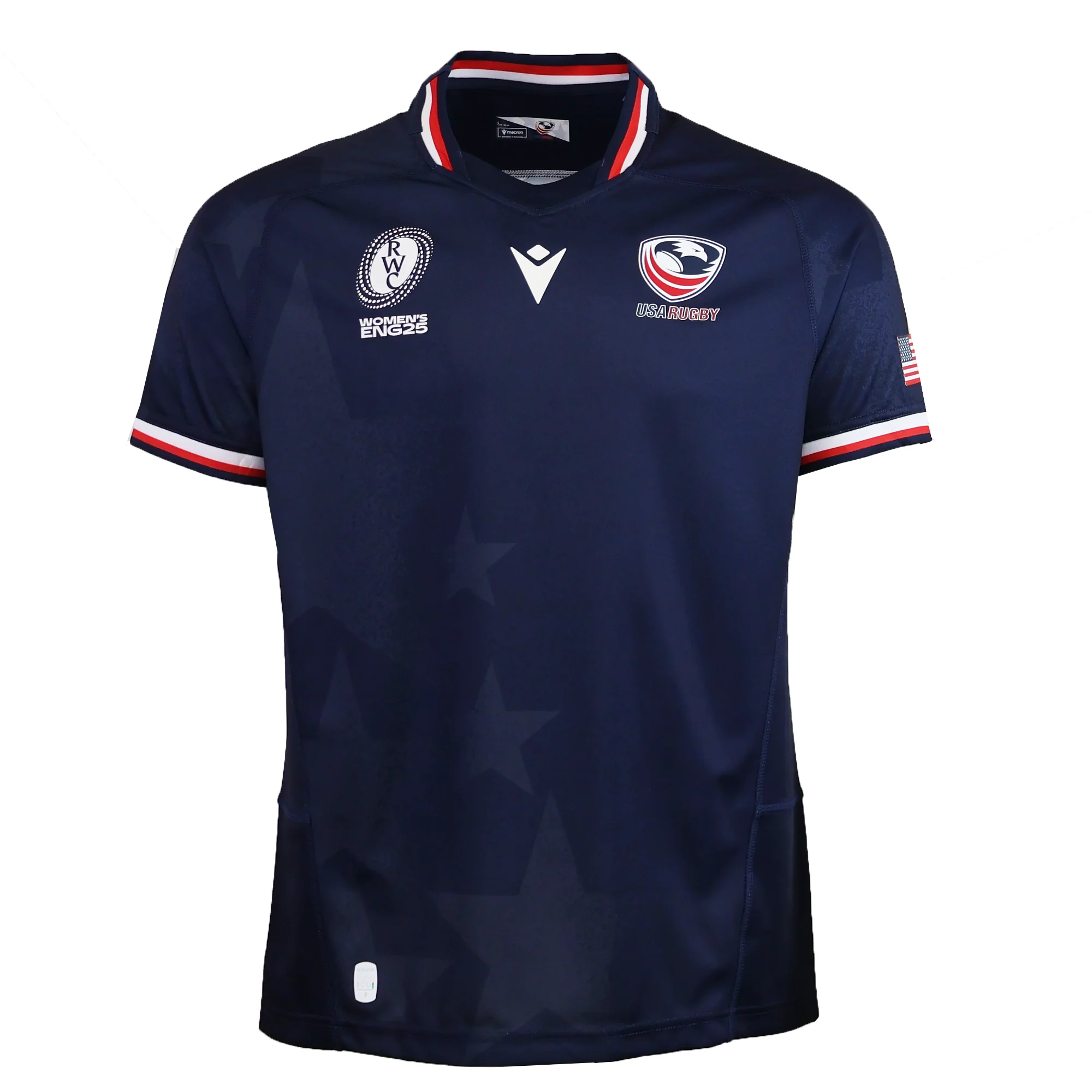 USA Rugby WRWC25 Replica Home Jersey by Macron