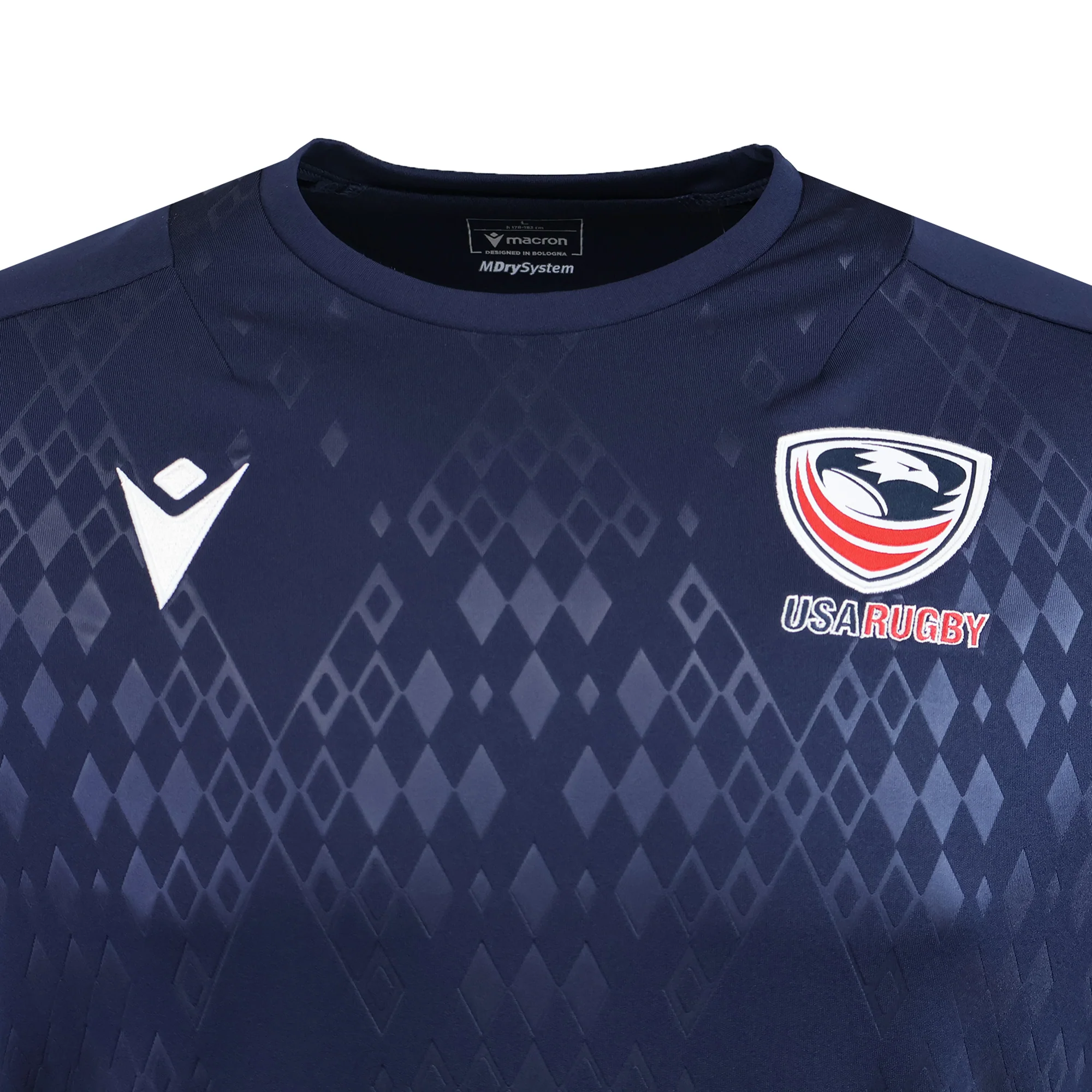 USA Rugby 25/26 Training Poly Shirt by Macron - Image 4