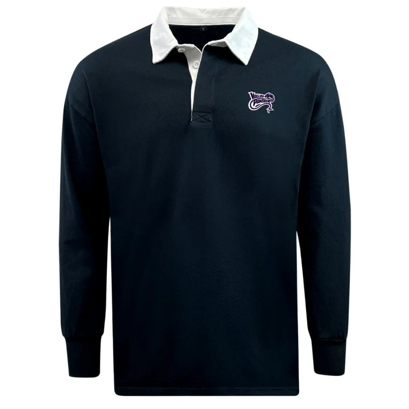 Valley Panthers Rugby Classic Long Sleeve Solid Rugby Jersey